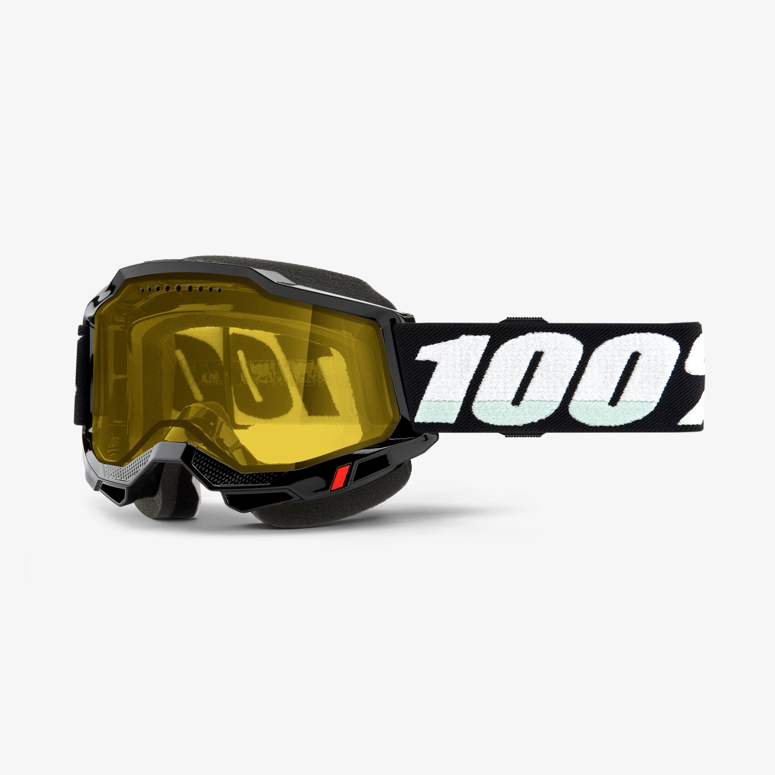 100-accuri-2-snowmobile-skibrille-schwarz-gelb image 2