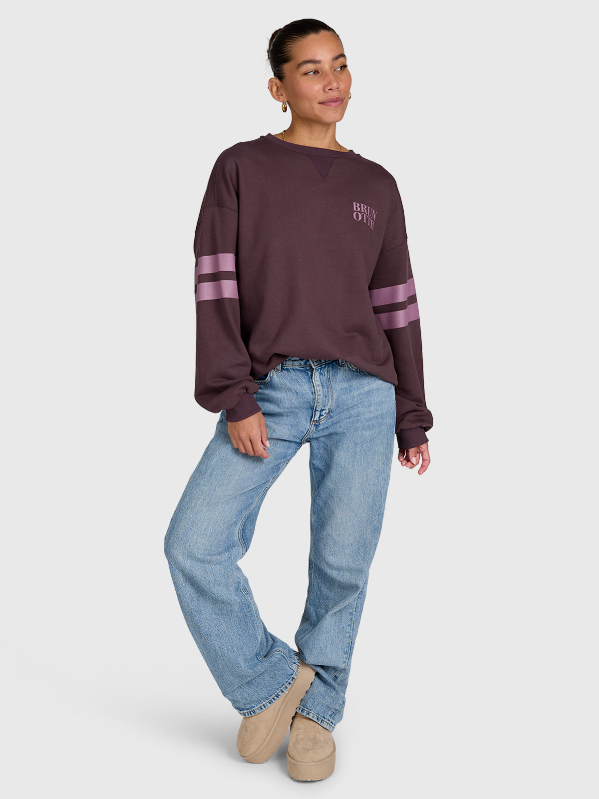 brunotti-nessy-damen-pullover-raisin-baumwolle image 5