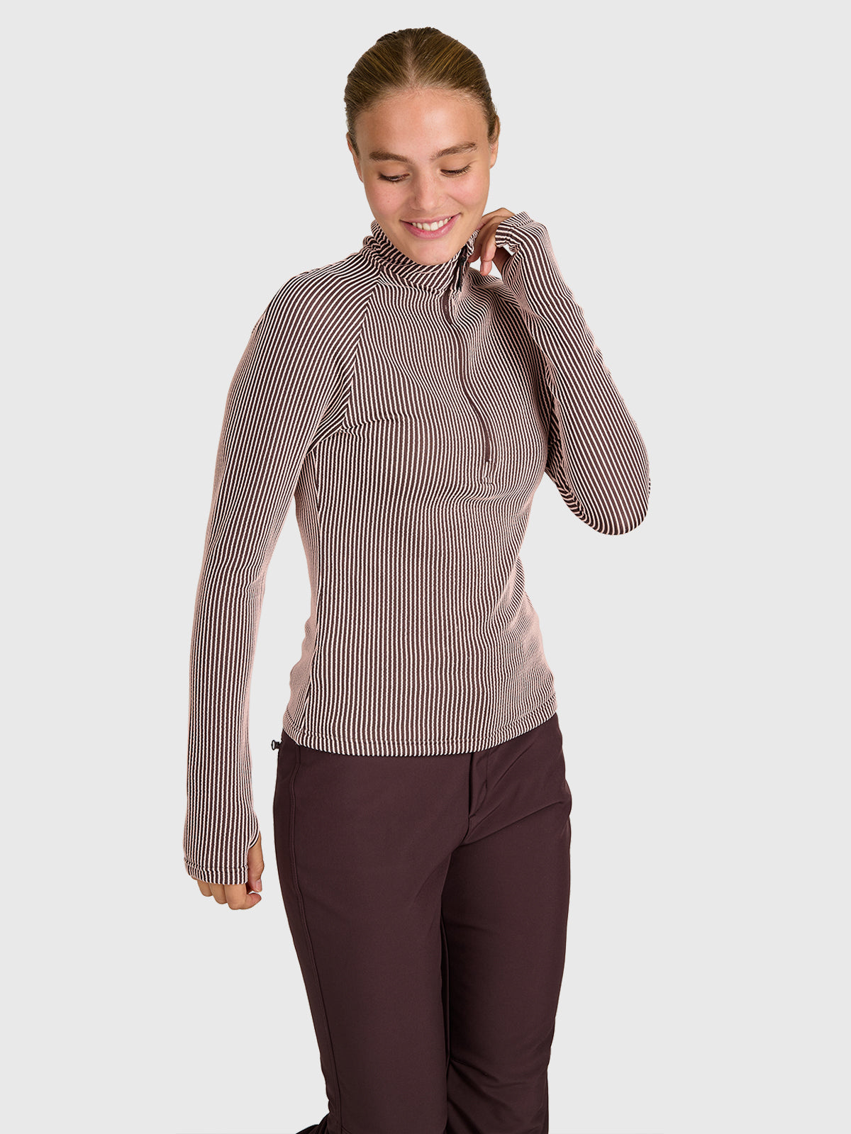 brunotti-kiana-women-snow-fleece-raisin-slim-fit image 4