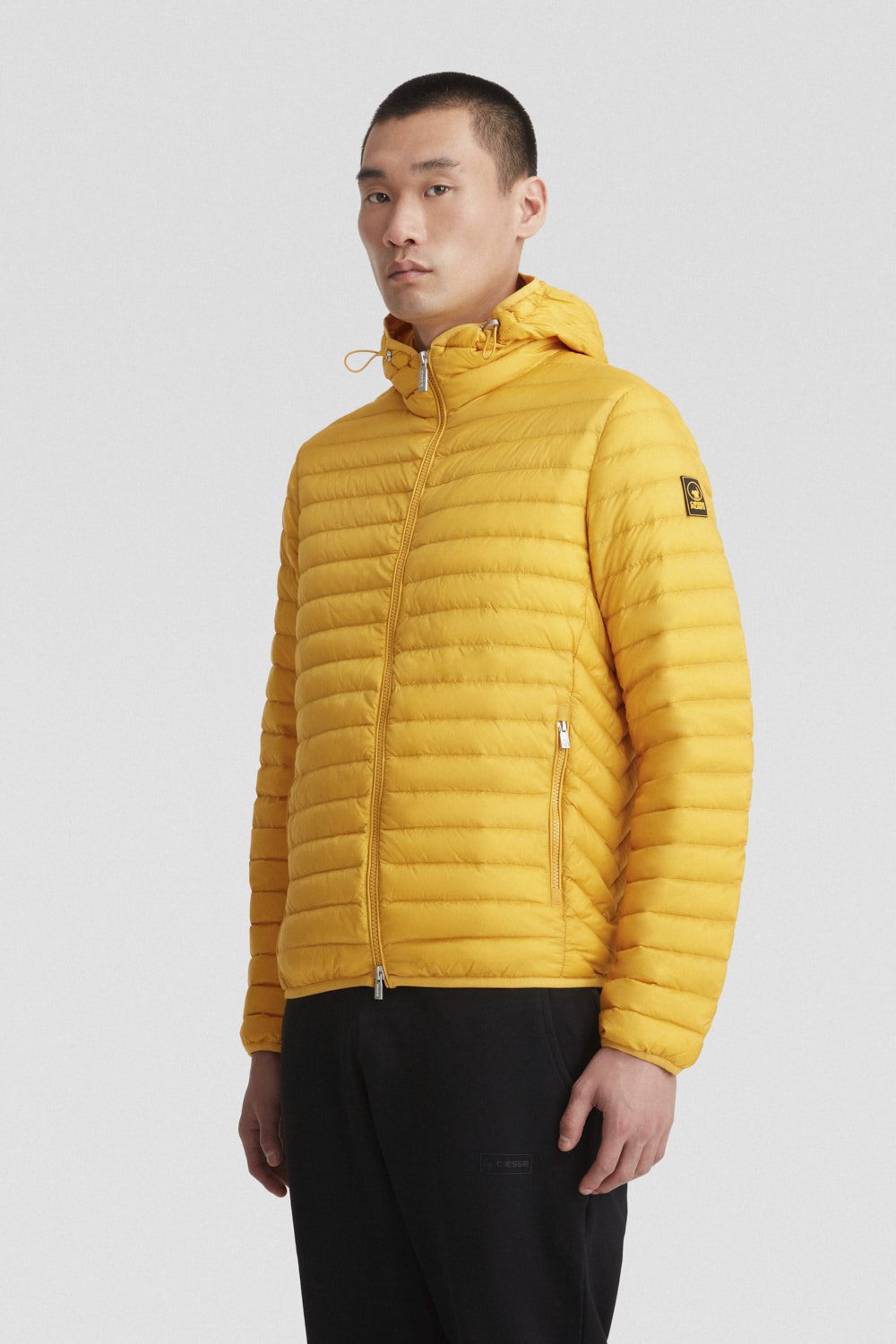 ciesse-outdoor-piumini-daunenjacke-mit-kapuze-gelb-matt-800-fill image 2
