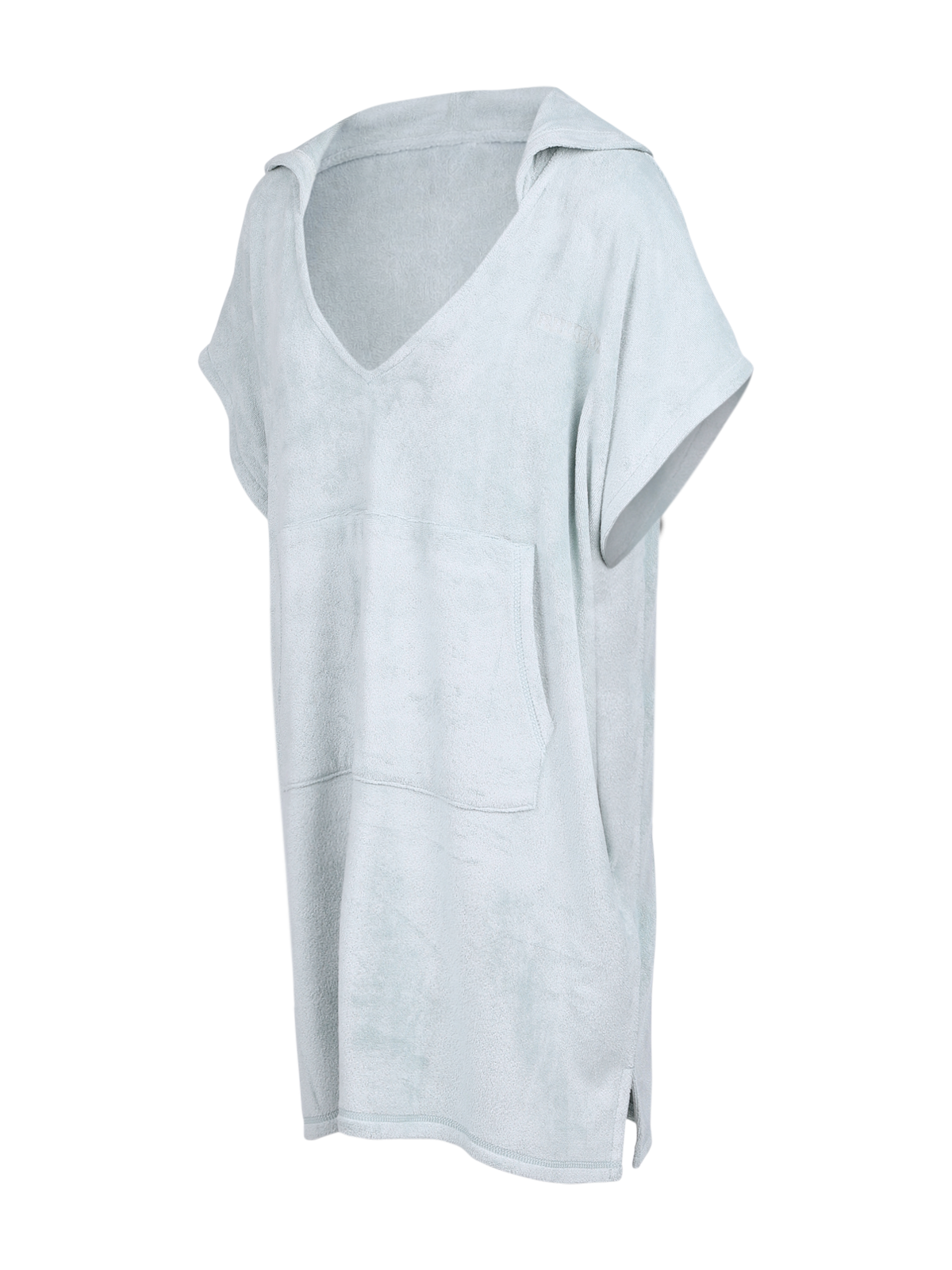 brunotti-paige-damen-poncho-aqua-grey-kapuze-one-size image 8