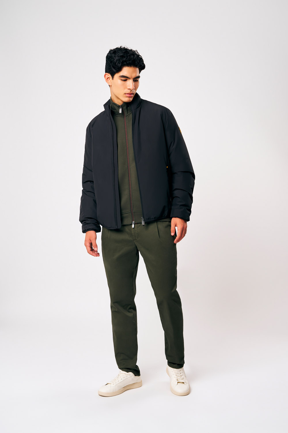ciesse-outdoor-titano-bikerjacke-herren-schwarz-wattiert image 2