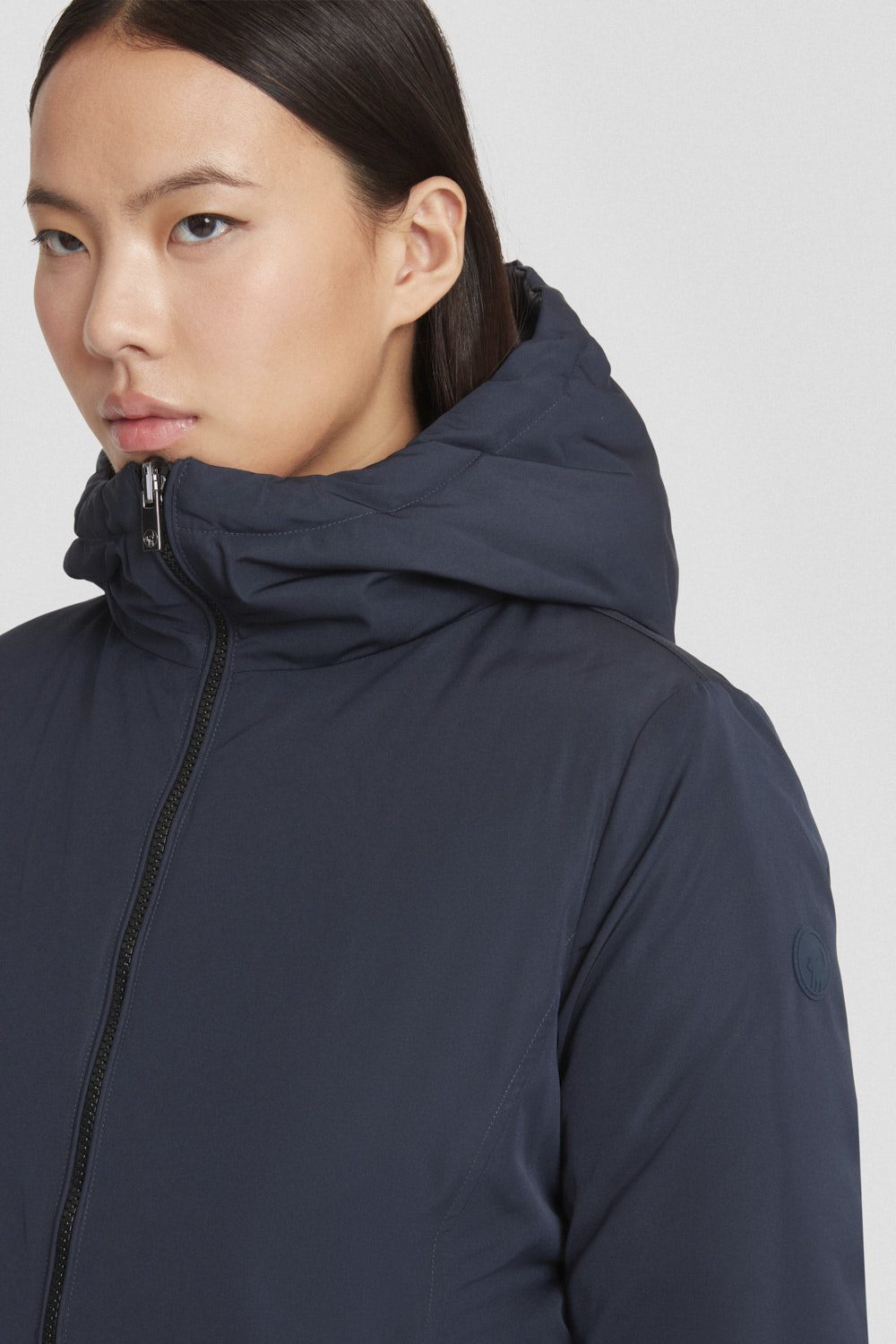 ciesse-outdoor-piumino-daunenjacke-blau-reversibel-mit-kapuze image 3
