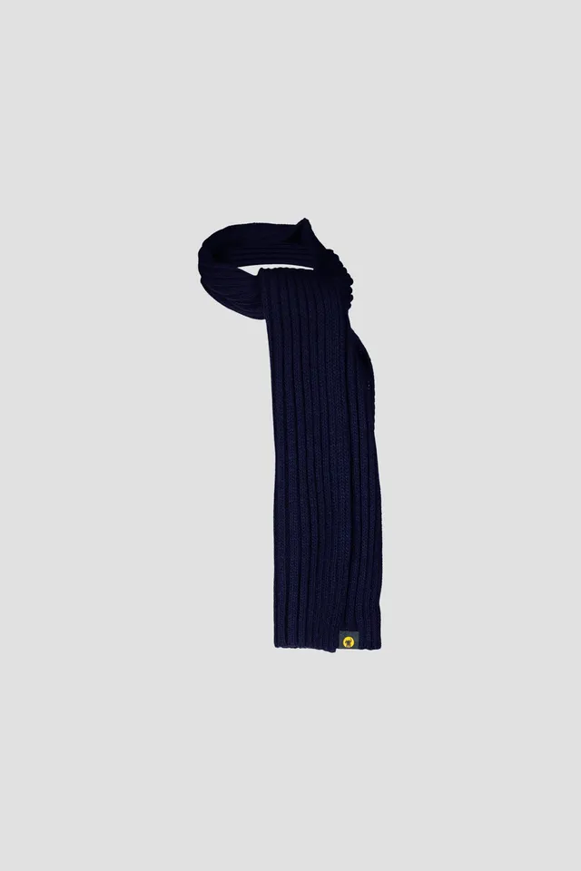 ciesse-outdoor-schal-blau-unisex-strickschal-rippenstrick image 1