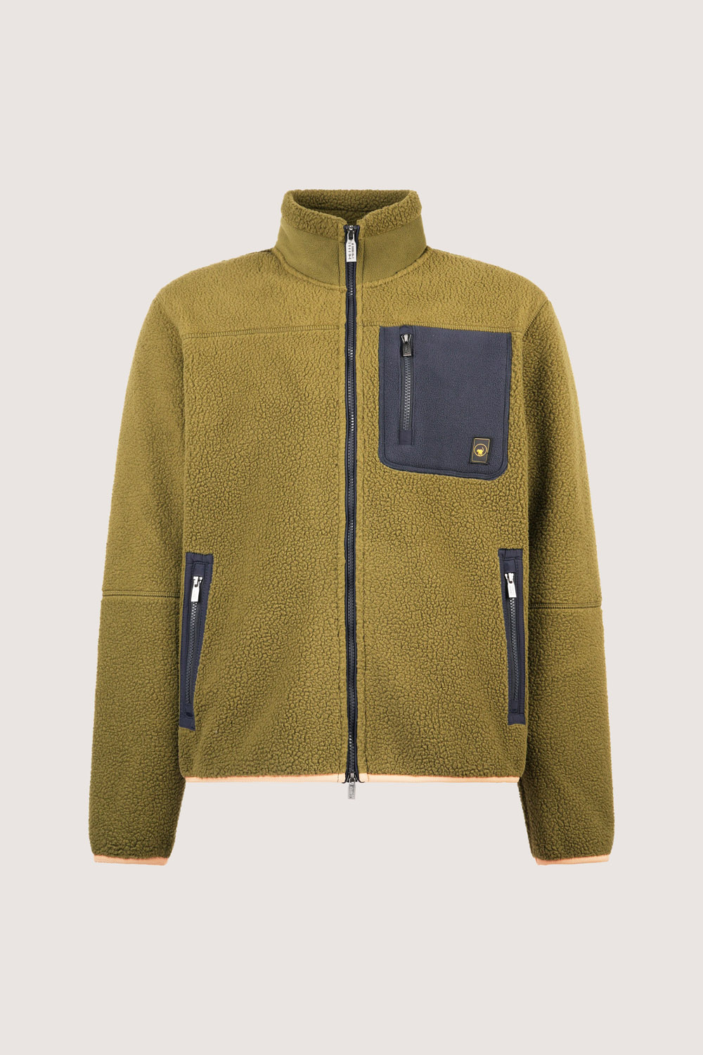 ciesse-lionel-teddyjacke-herren-gr-n-regular-reiverschluss image 3