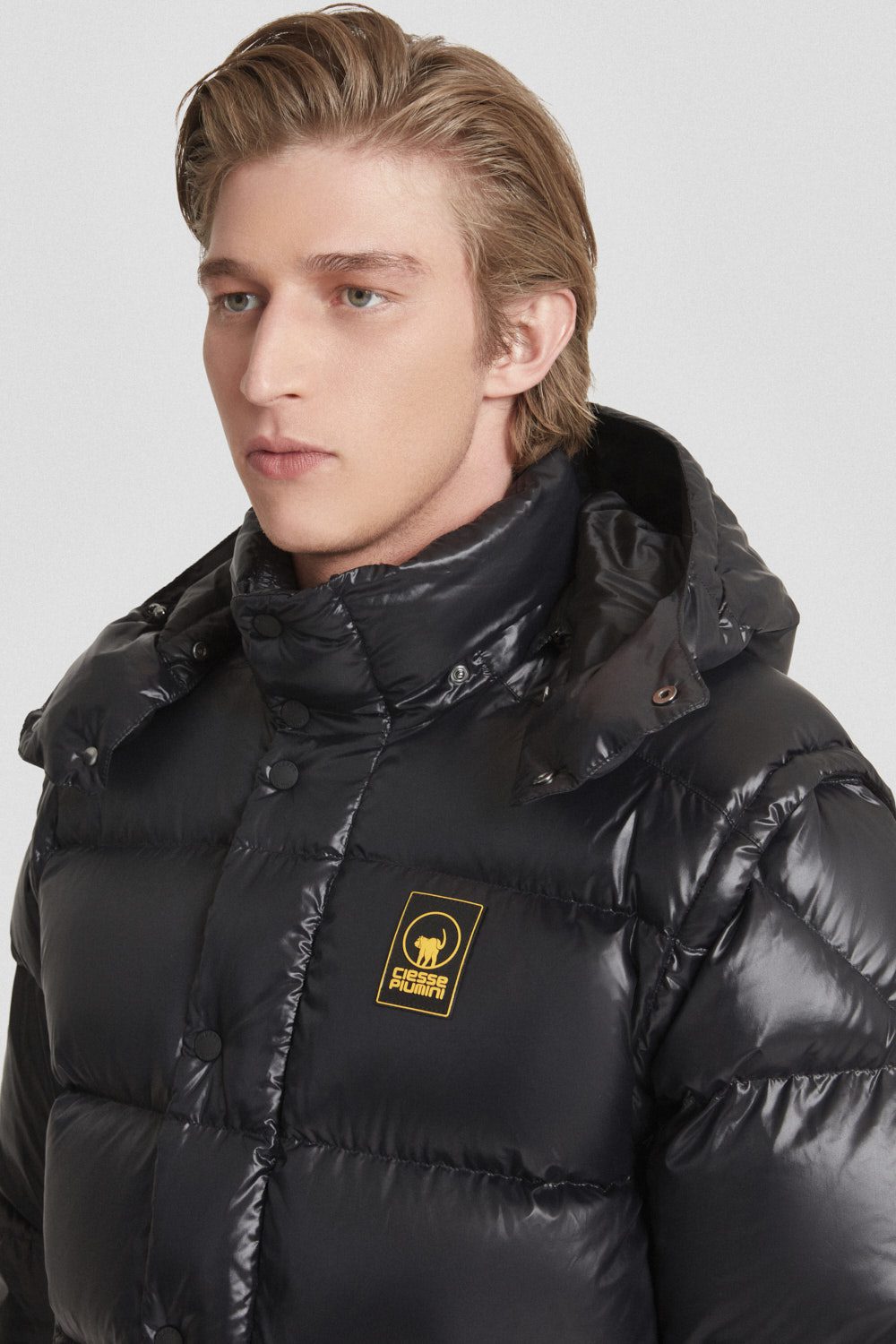 ciesse-piumini-steppjacke-schwarz-abnehmbare-rmel image 3