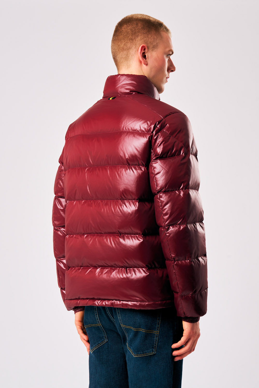 ciesse-omar-herren-daunenjacke-bordeaux-echte-daunen image 5