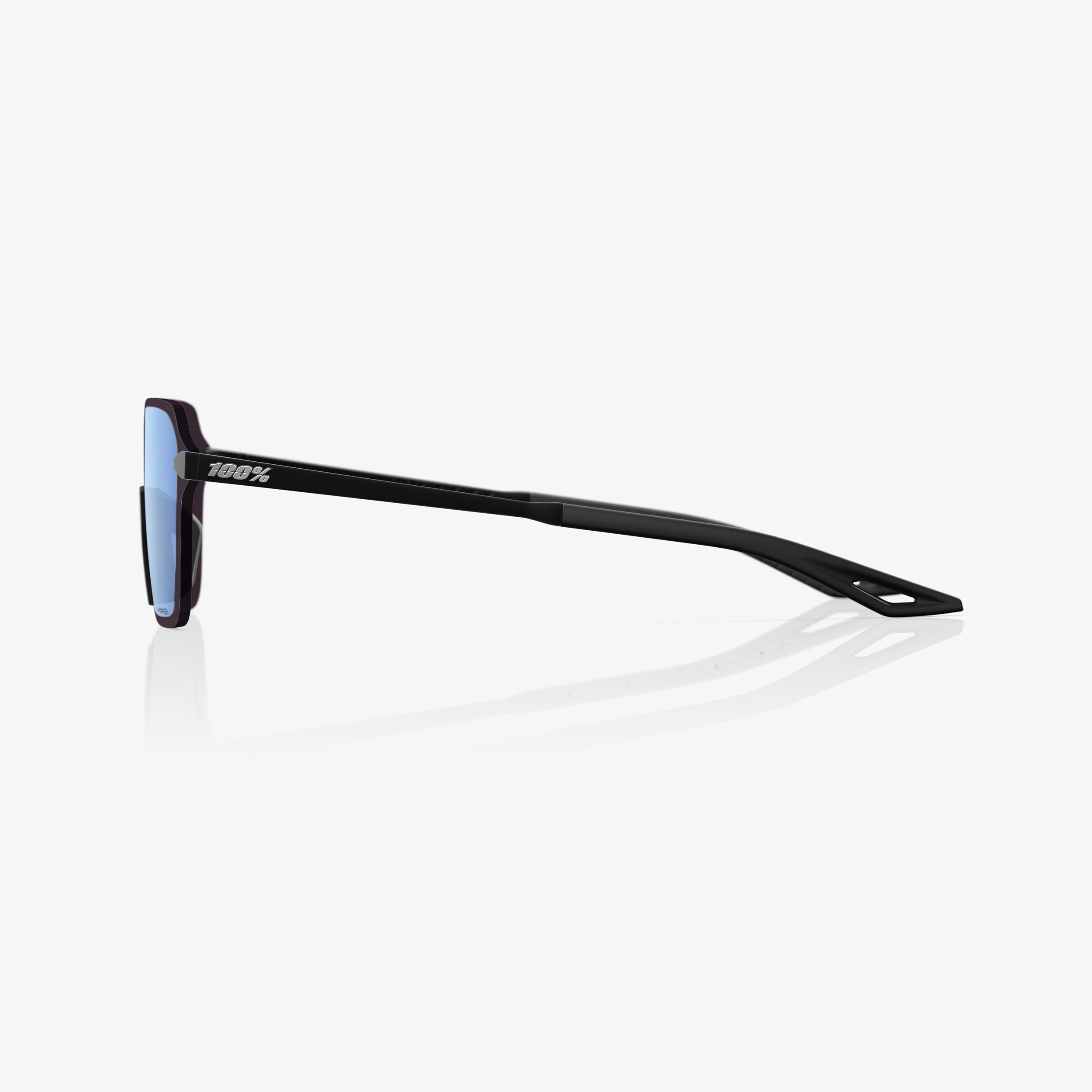 100-legere-trap-sonnenbrille-schwarz-hiper-blue image 3