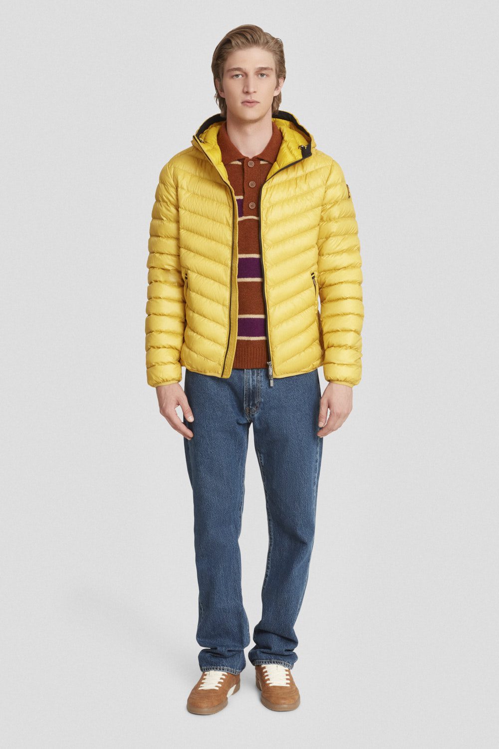 ciesse-outdoor-piumini-daunenjacke-gelb-kapuze-800fp image 2