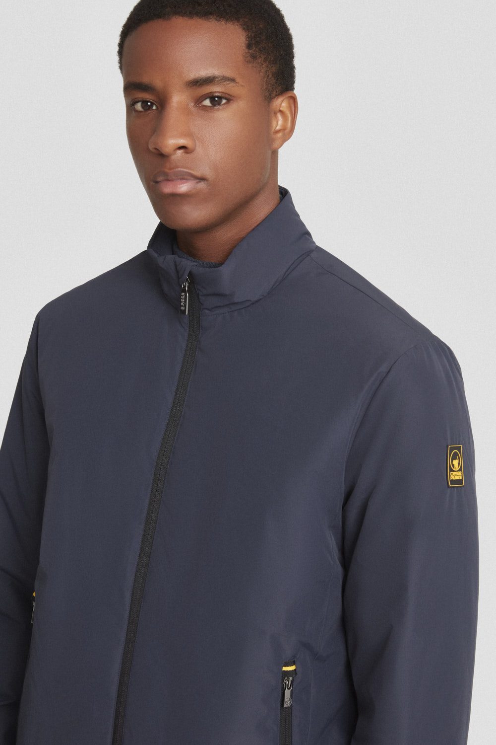 ciesse-outdoor-winterjacke-biker-blau-wattiert image 3