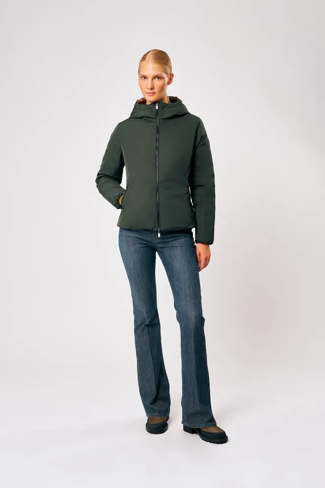 ciesse-piumini-linda-3-0-daunenjacke-gr-n-wendbar-kurz image 1