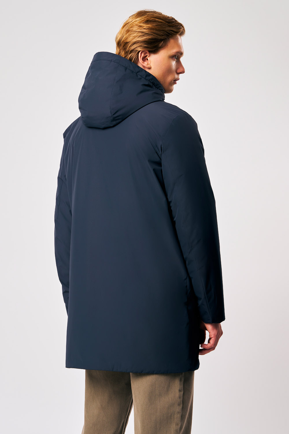 ciesse-outdoor-gunbu-winterjacke-herren-blau-lang-kapuze image 5