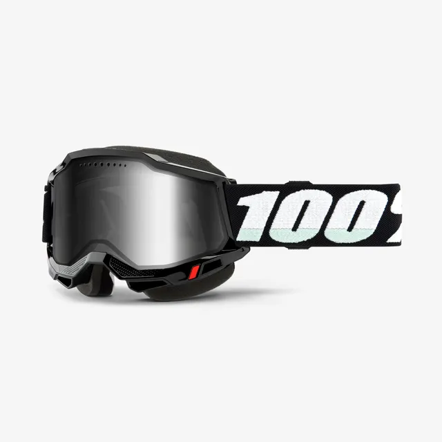 100-accuri-2-snowmobile-skibrille-schwarz-gelb image 1