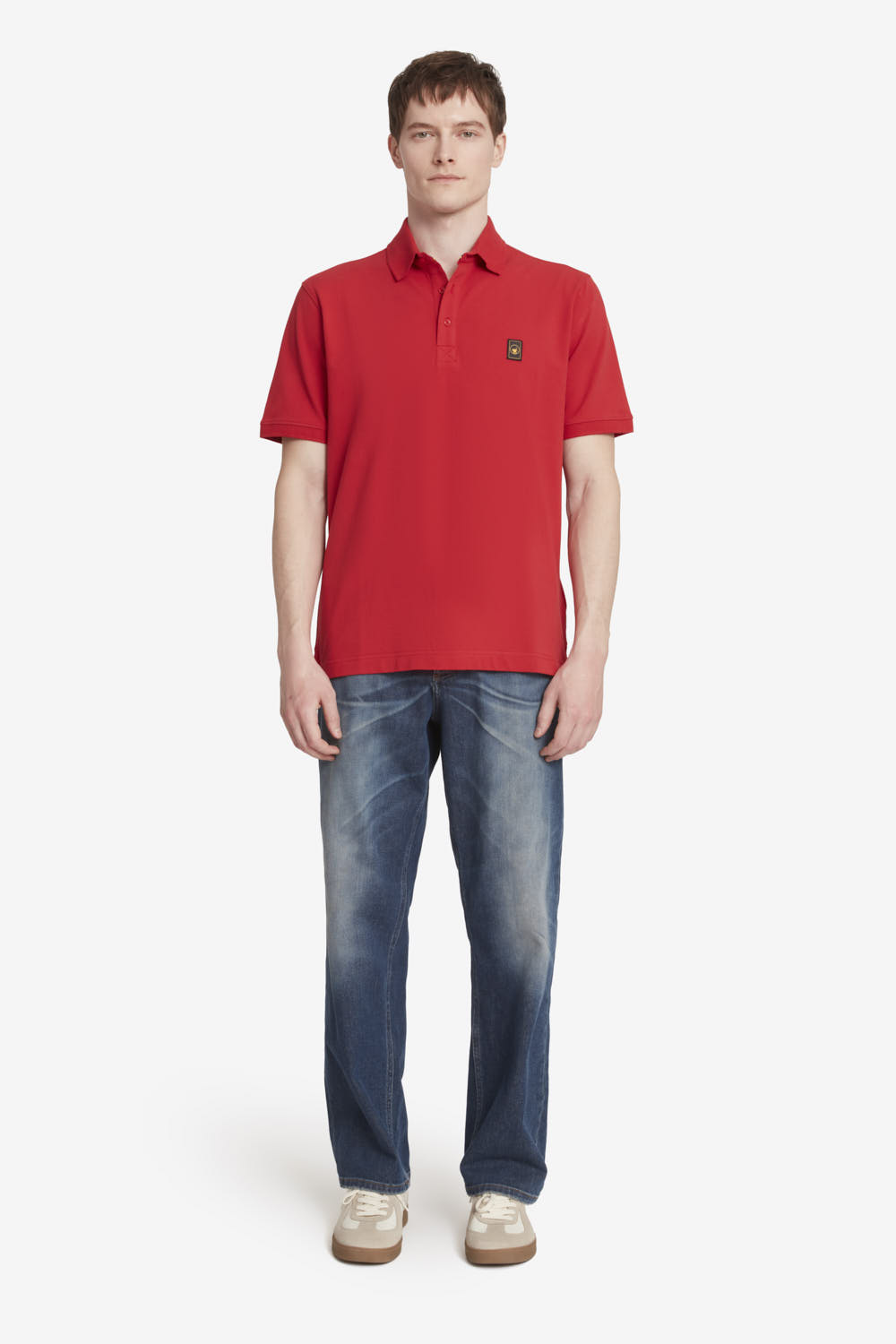 ciesse-outdoor-piff-4-0-polohemd-rot-stretch-herren image 1