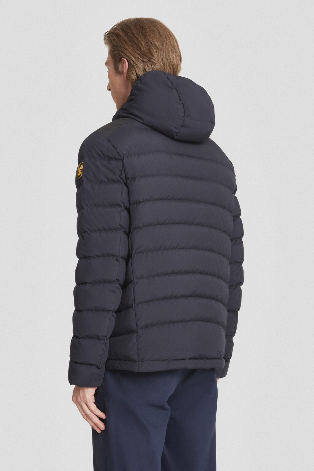 ciesse-piumini-daunenjacke-kurz-blau-mit-kapuze image 4