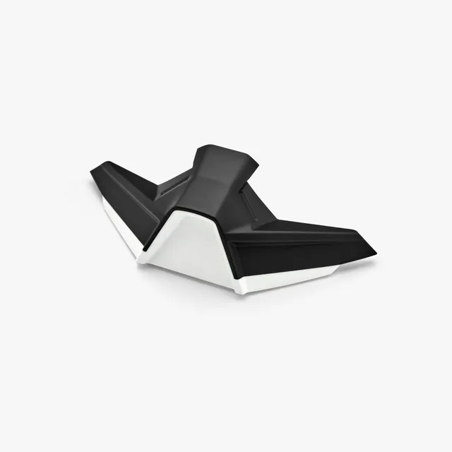 100-racecraft-2-nasenschutz-snowmobile-schwarz-wei-ersatz image 1