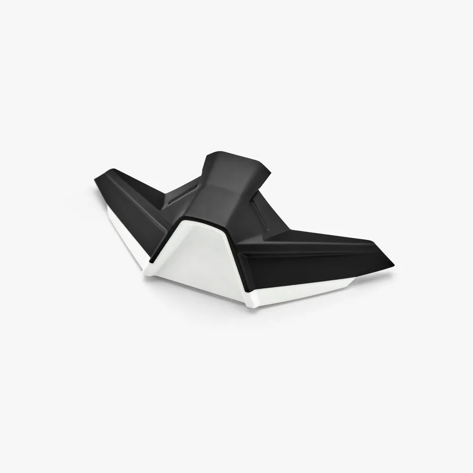 100-racecraft-2-nasenschutz-snowmobile-schwarz-wei-ersatz image 1