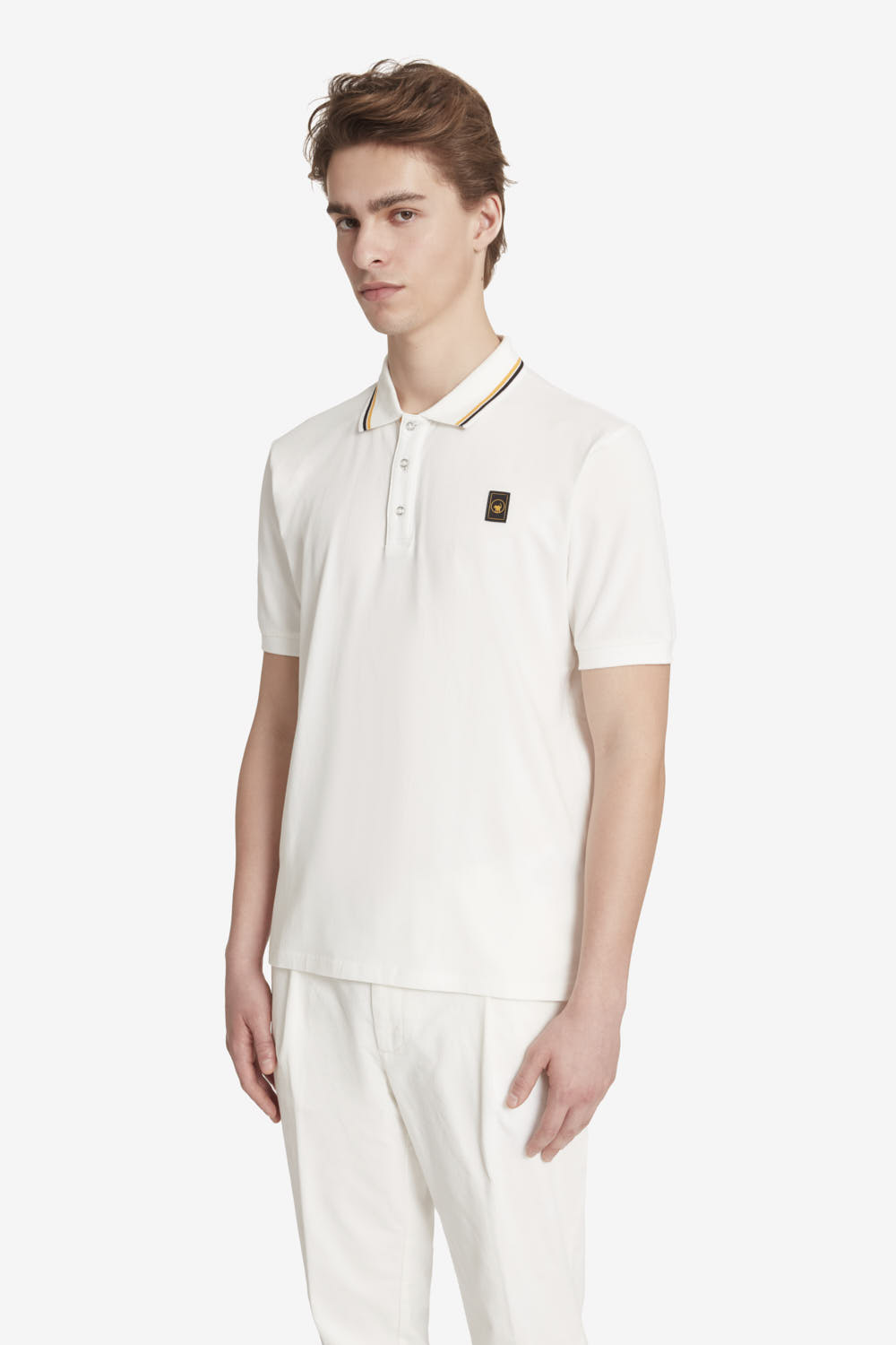 ciesse-outdoor-saxon-4-0-polo-weiss-baumwolle-herren image 2