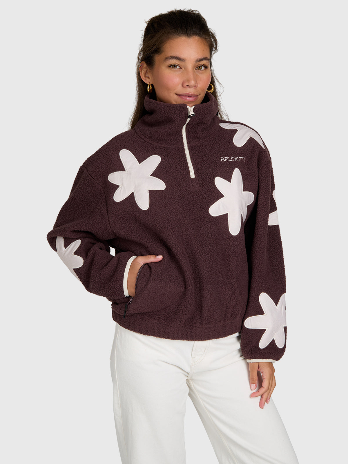brunotti-kirsten-damen-fleece-raisin-lockerer-schnitt image 4