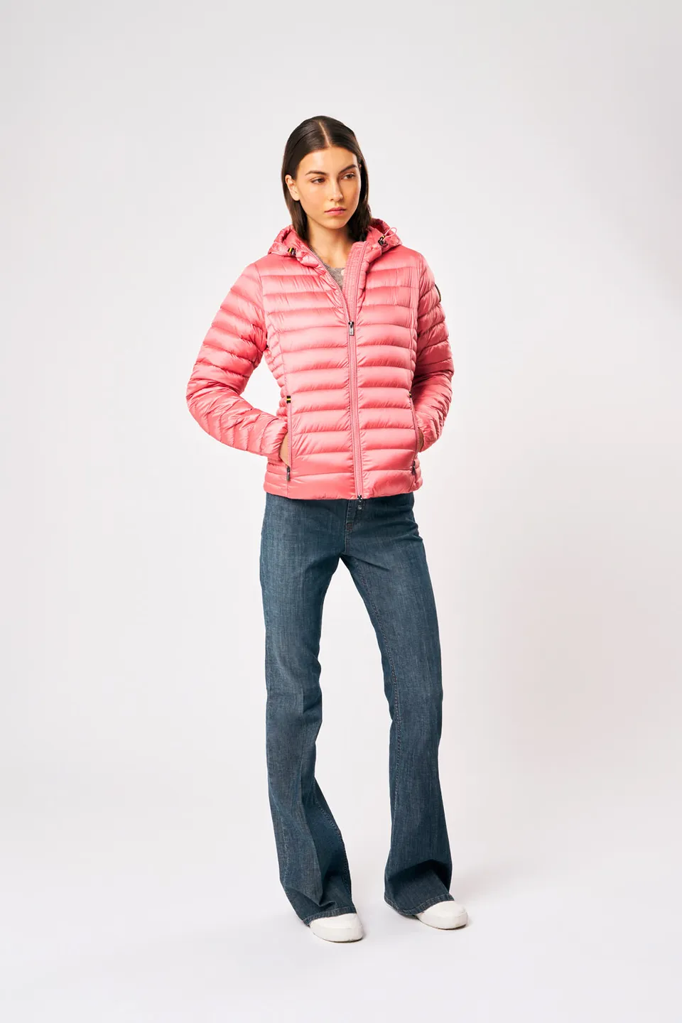 ciesse-outdoor-aghata-2-0-daunenjacke-rosa-kapuze-800-fill image 1