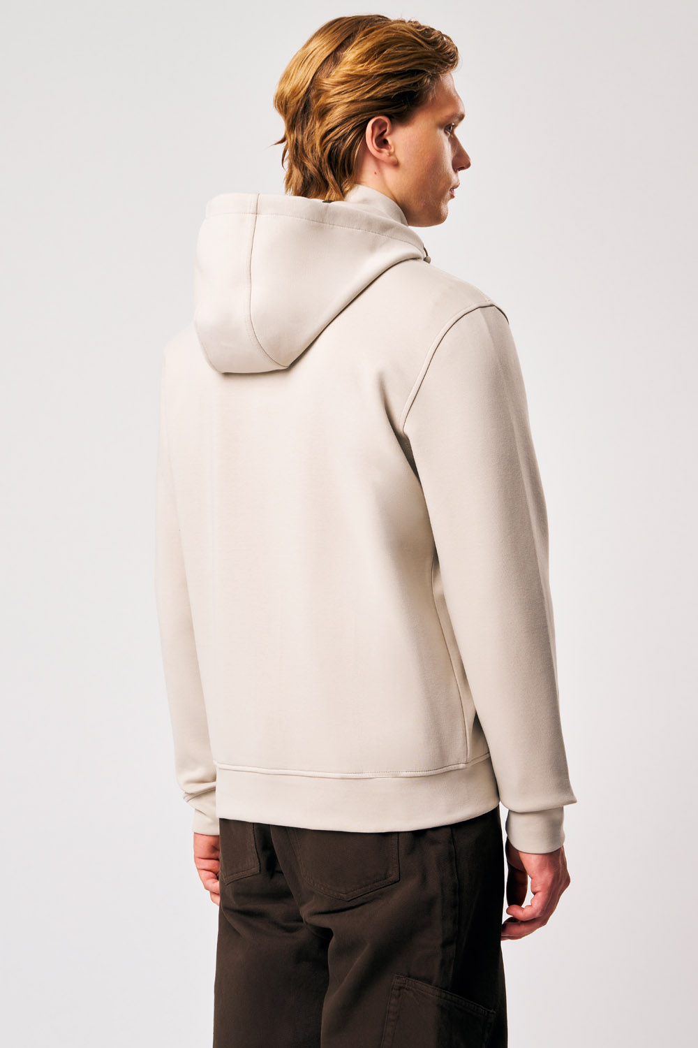 ciesse-felpe-naku-4-0-hoodie-beige-abnehmbare-kapuze image 5