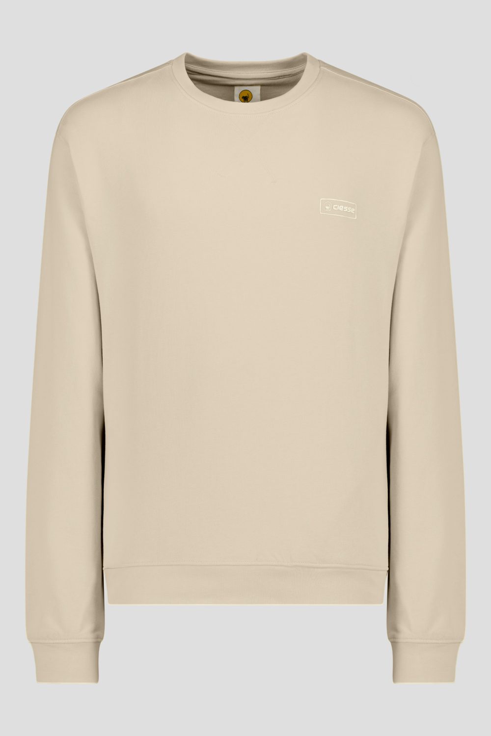 ciesse-outdoor-felpe-sweatshirt-beige-baumwolle-rundhals image 5