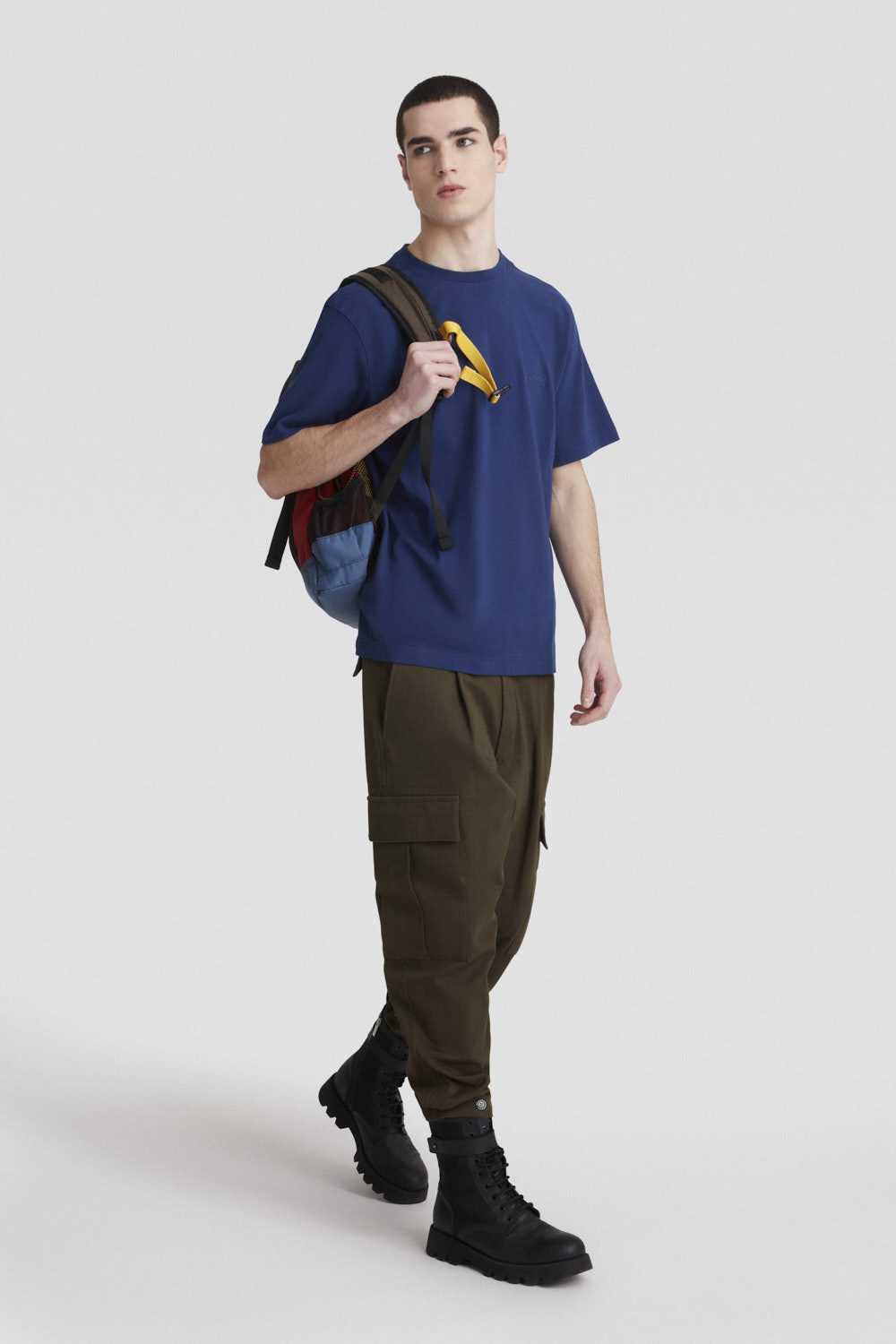 ciesse-outdoor-t-shirt-rundhals-blau-baumwolle image 1
