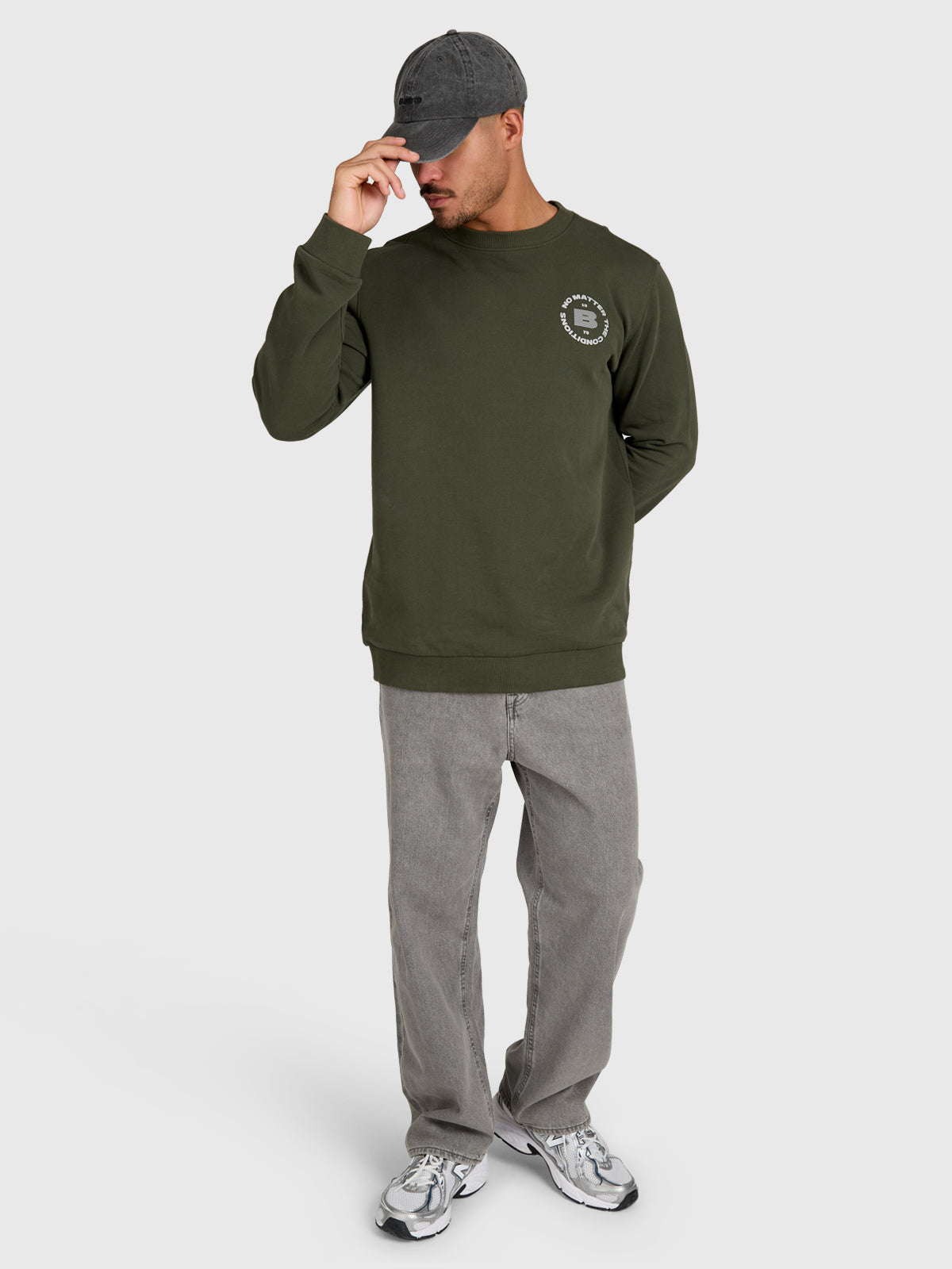 brunotti-naldis-herren-crew-deep-green-baumwolle image 5