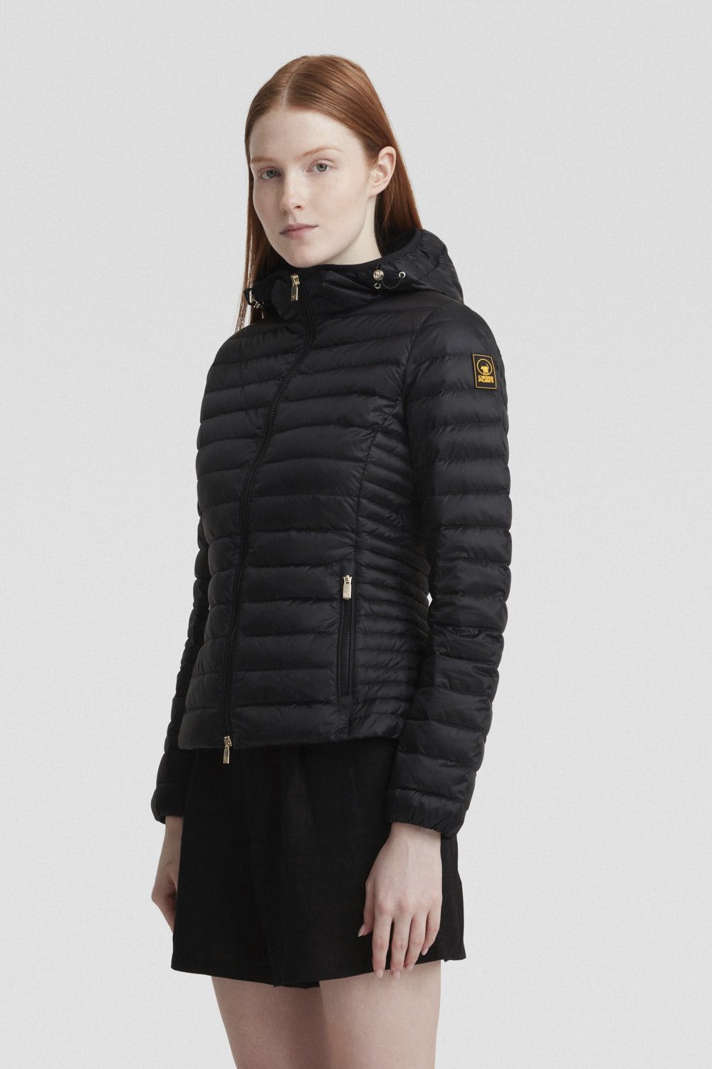 ciesse-outdoor-daunenjacke-schwarz-mit-kapuze-leicht-800fp image 2
