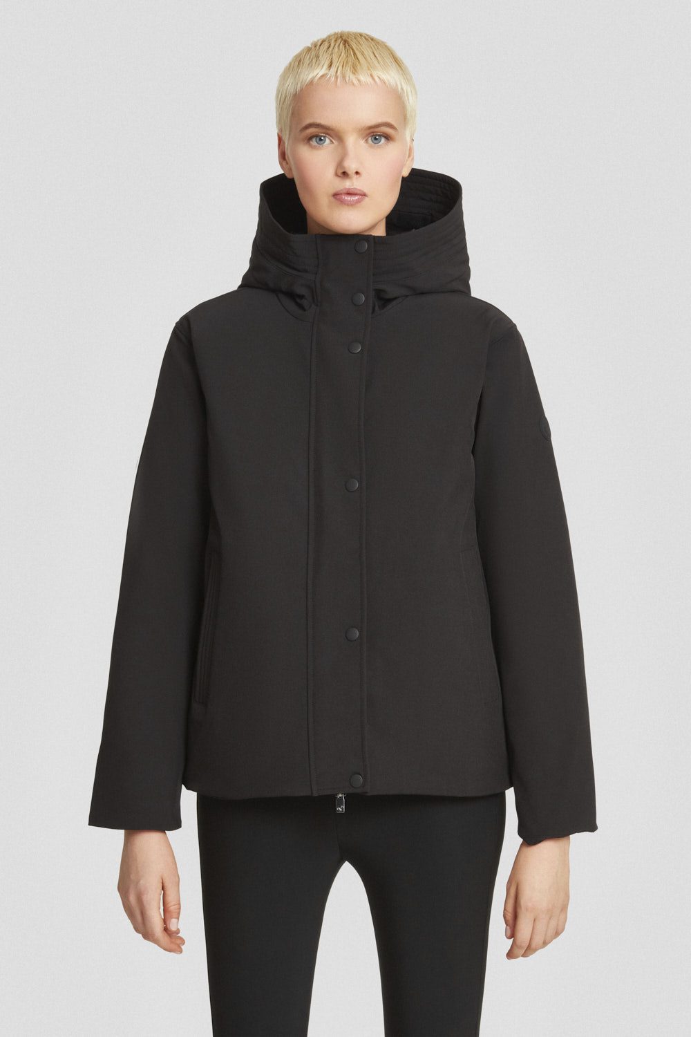 ciesse-outdoor-softshelljacke-schwarz-wattiert-boxy image 2