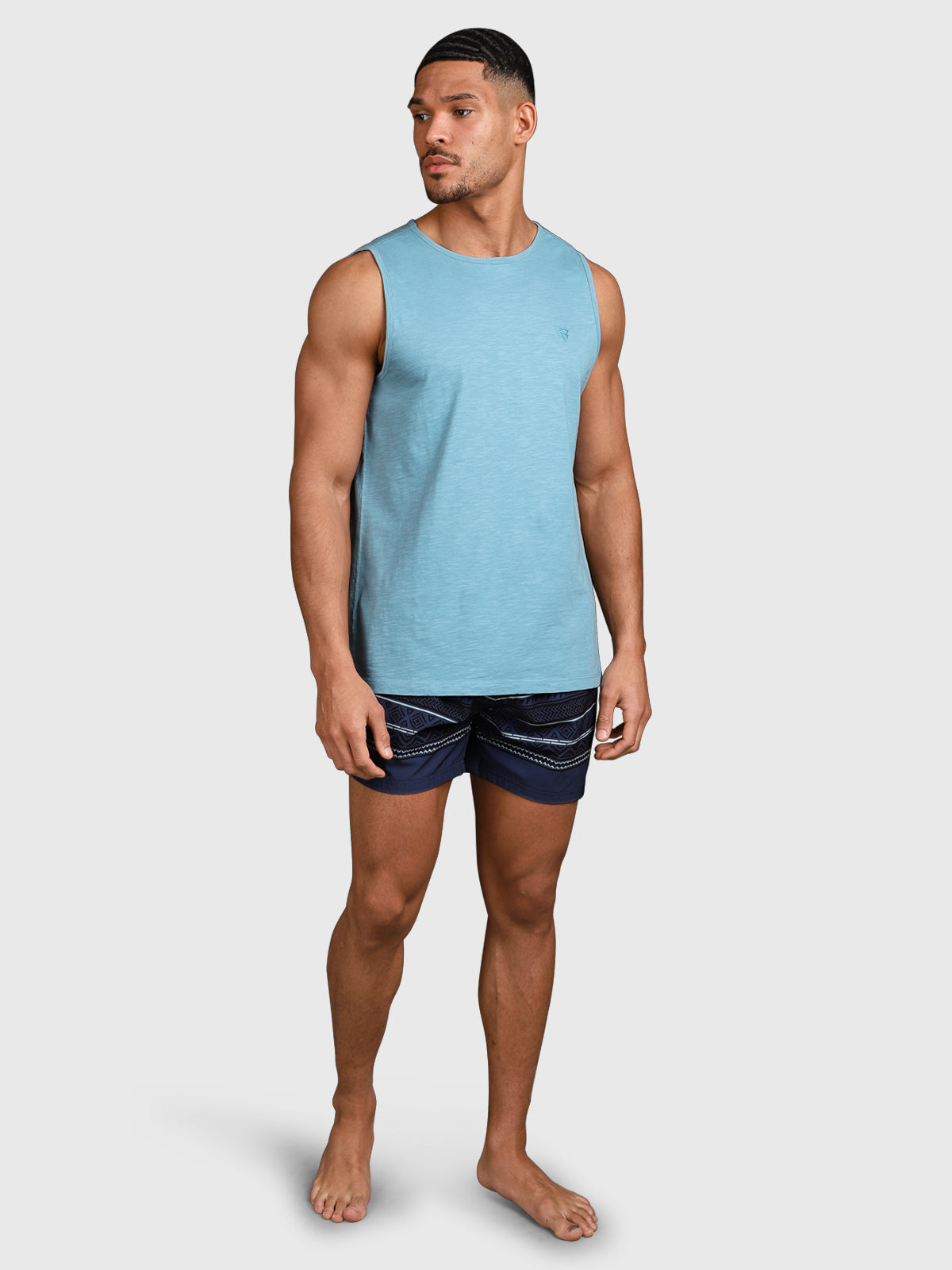 brunotti-malaku-slub-singlet-tank-top-herren-adriatic-blue-baumwolle image 5