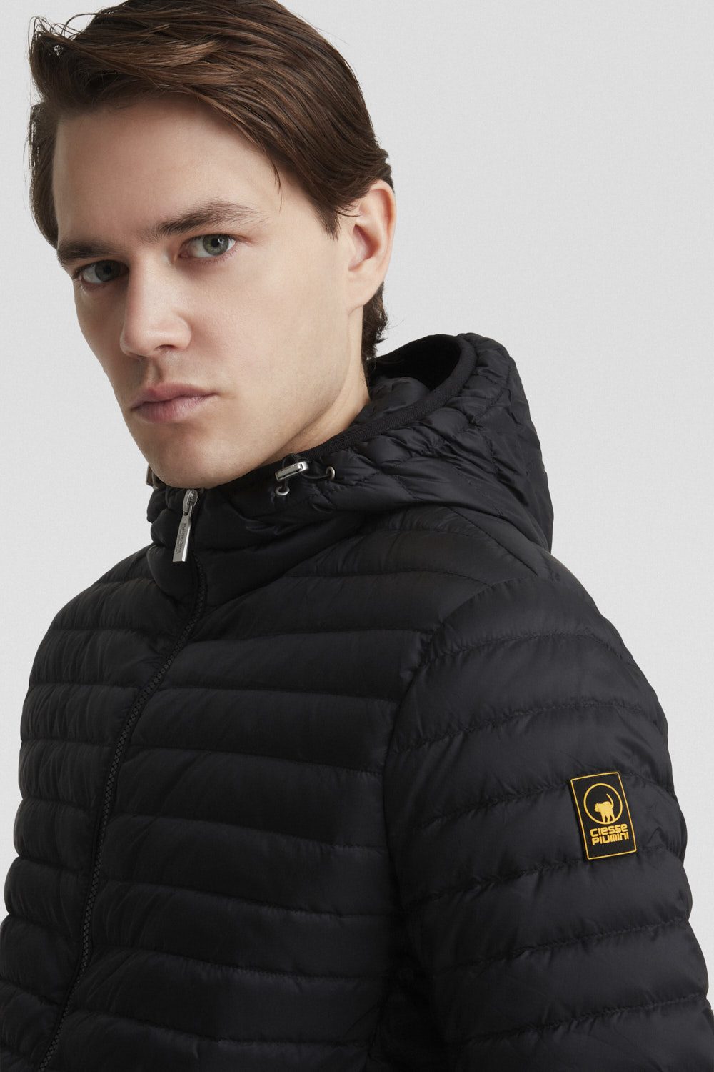 ciesse-outdoor-piumini-daunenjacke-schwarz-kapuze-matt-800-fp image 6