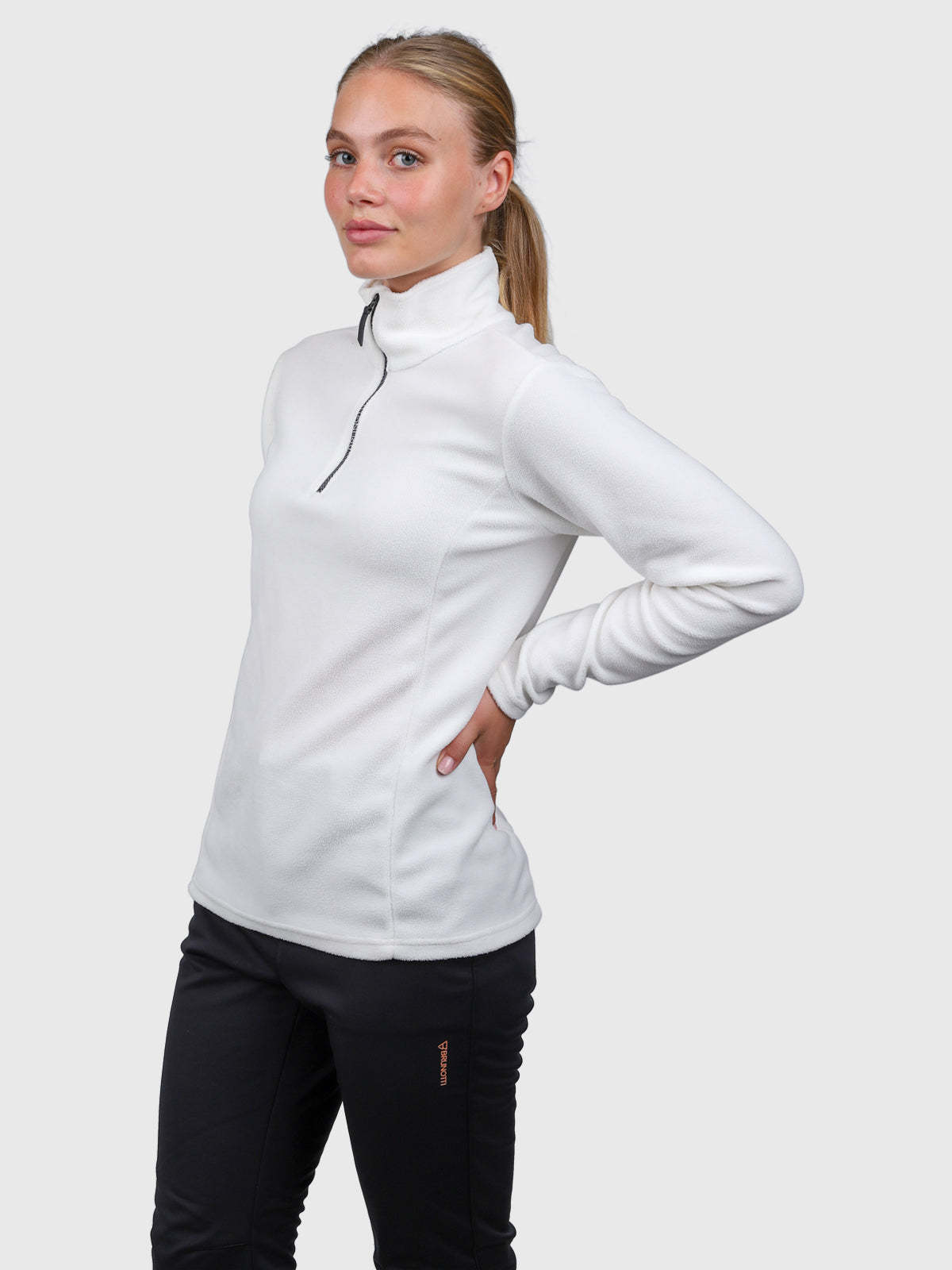 brunotti-misma-damen-fleecejacke-snow-regular-fit image 4
