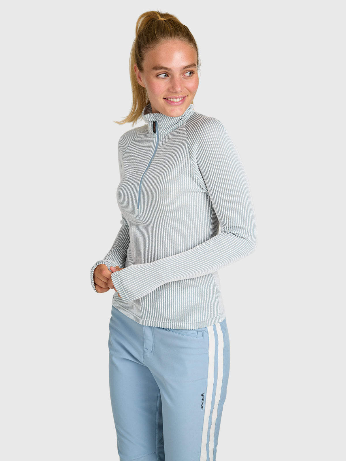 brunotti-kiana-snow-fleece-damen-pale-blue-midlayer image 5