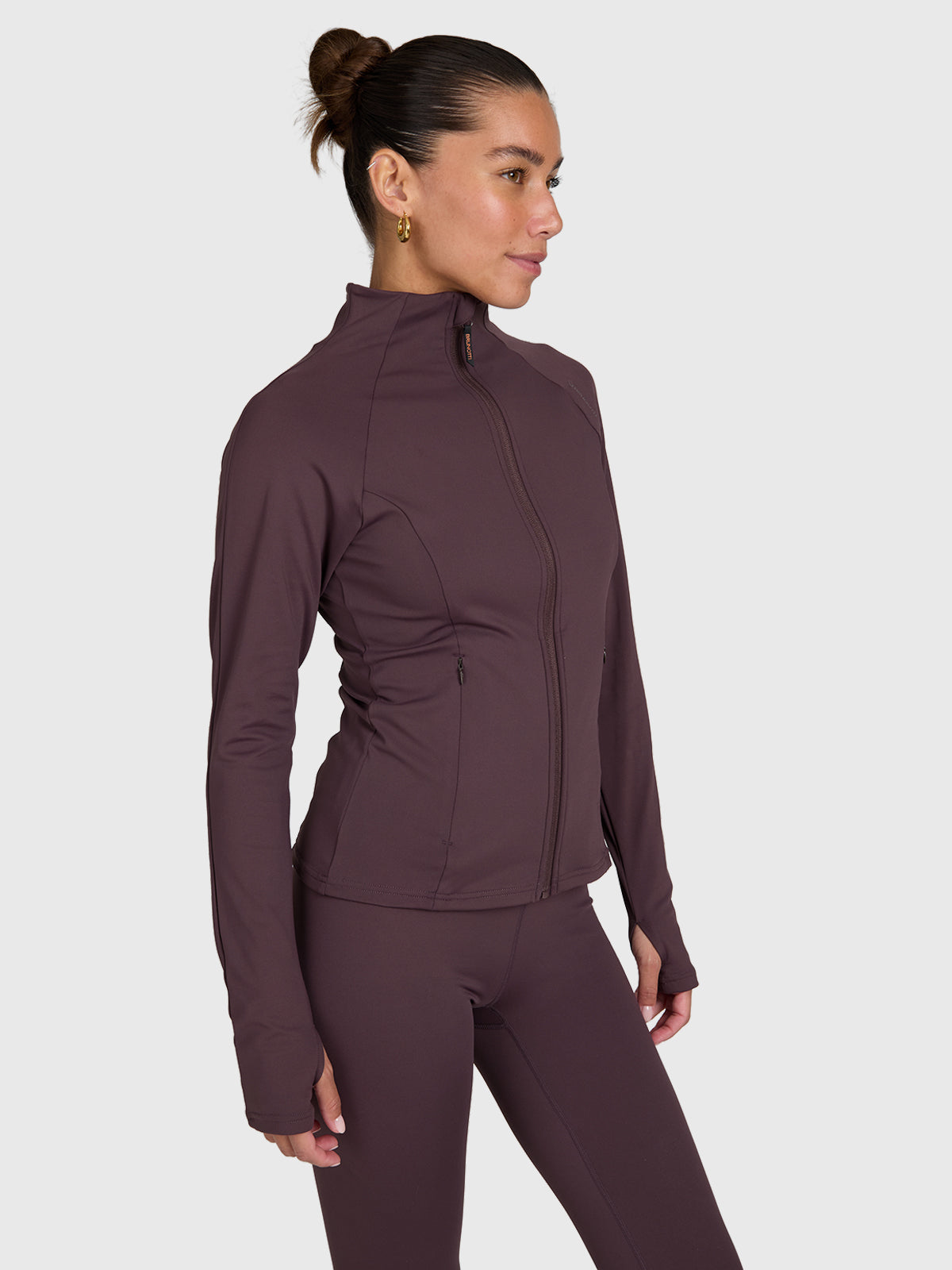 brunotti-sanna-zip-snow-fleece-raisin-damen-skifleece image 4
