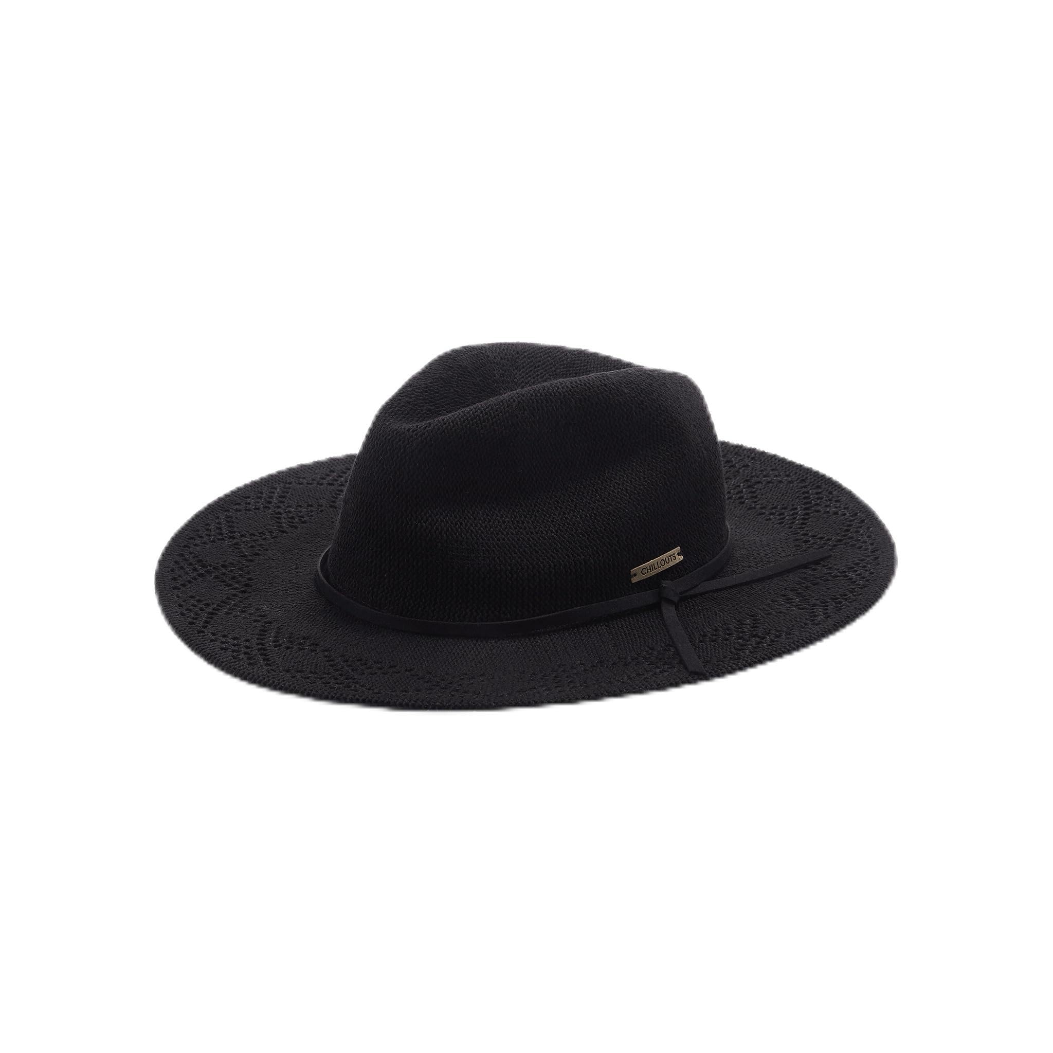 chillouts-augusta-hat-sonnenhut-schwarz-s-m-fedora image 1