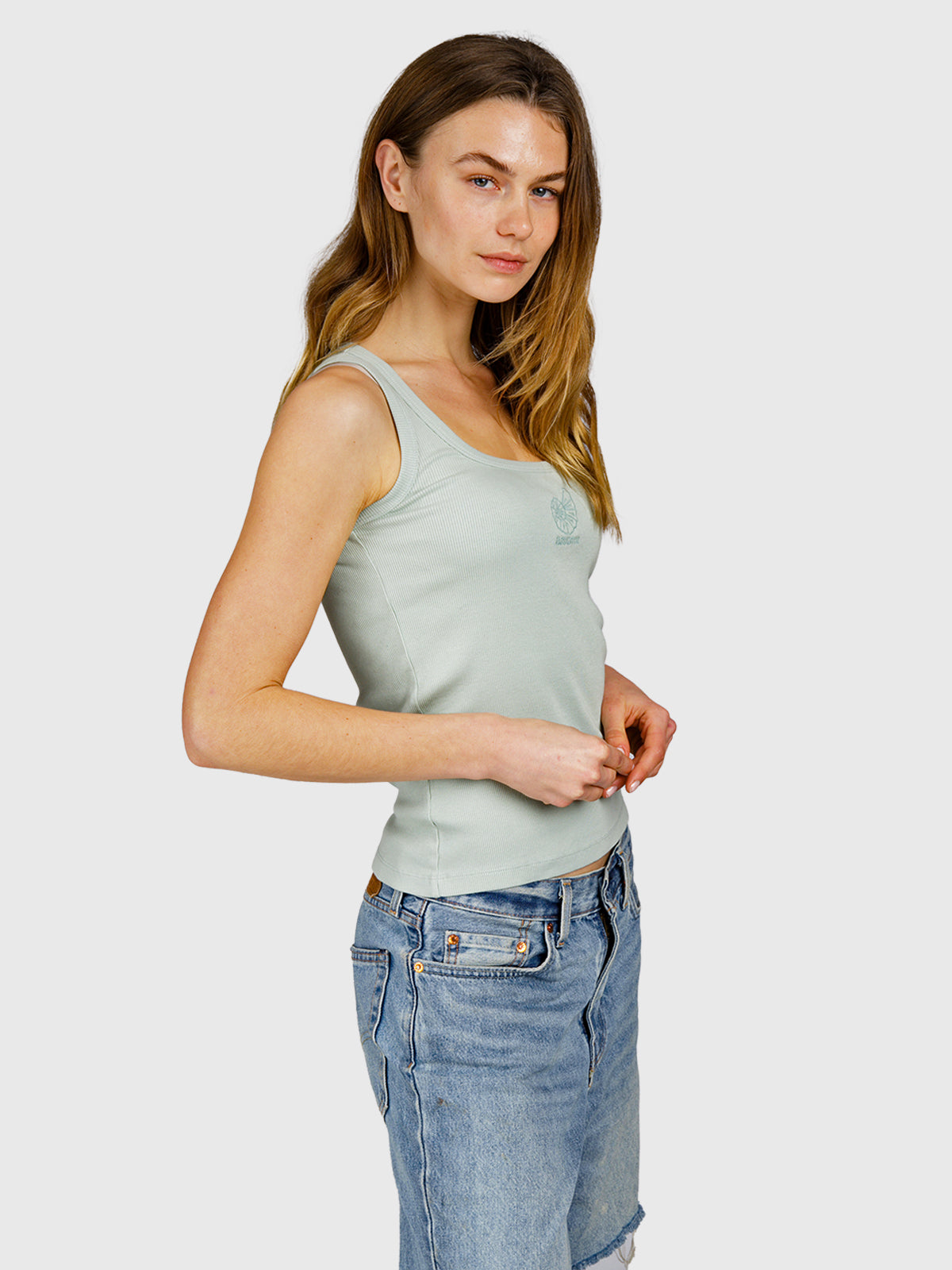 brunotti-toppira-top-damen-aqua-grey-mit-stickerei image 3