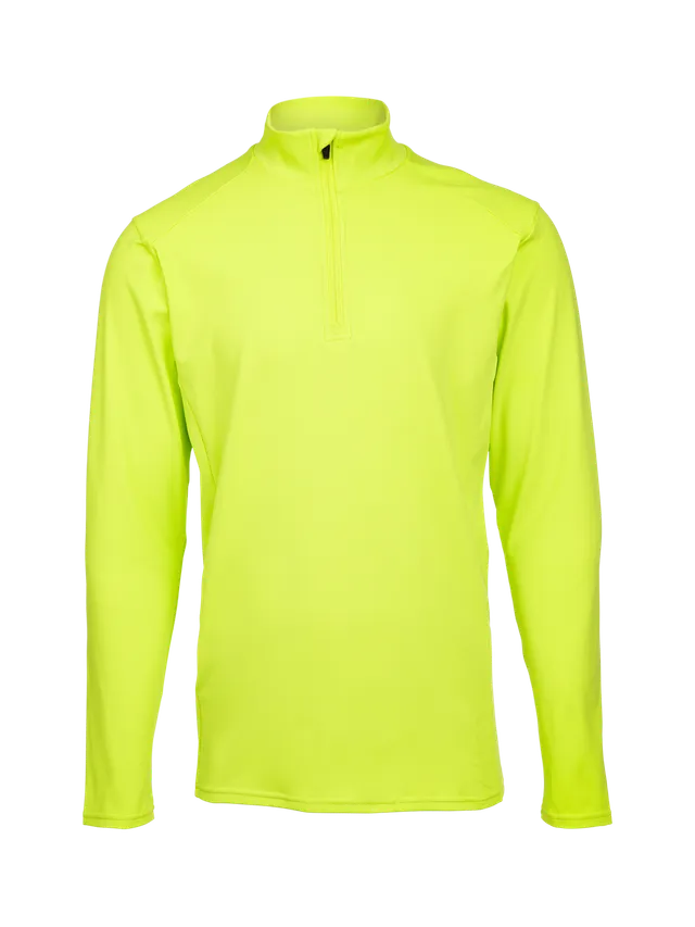 brunotti-heros-herren-fleece-acid-lime-half-zip image 1