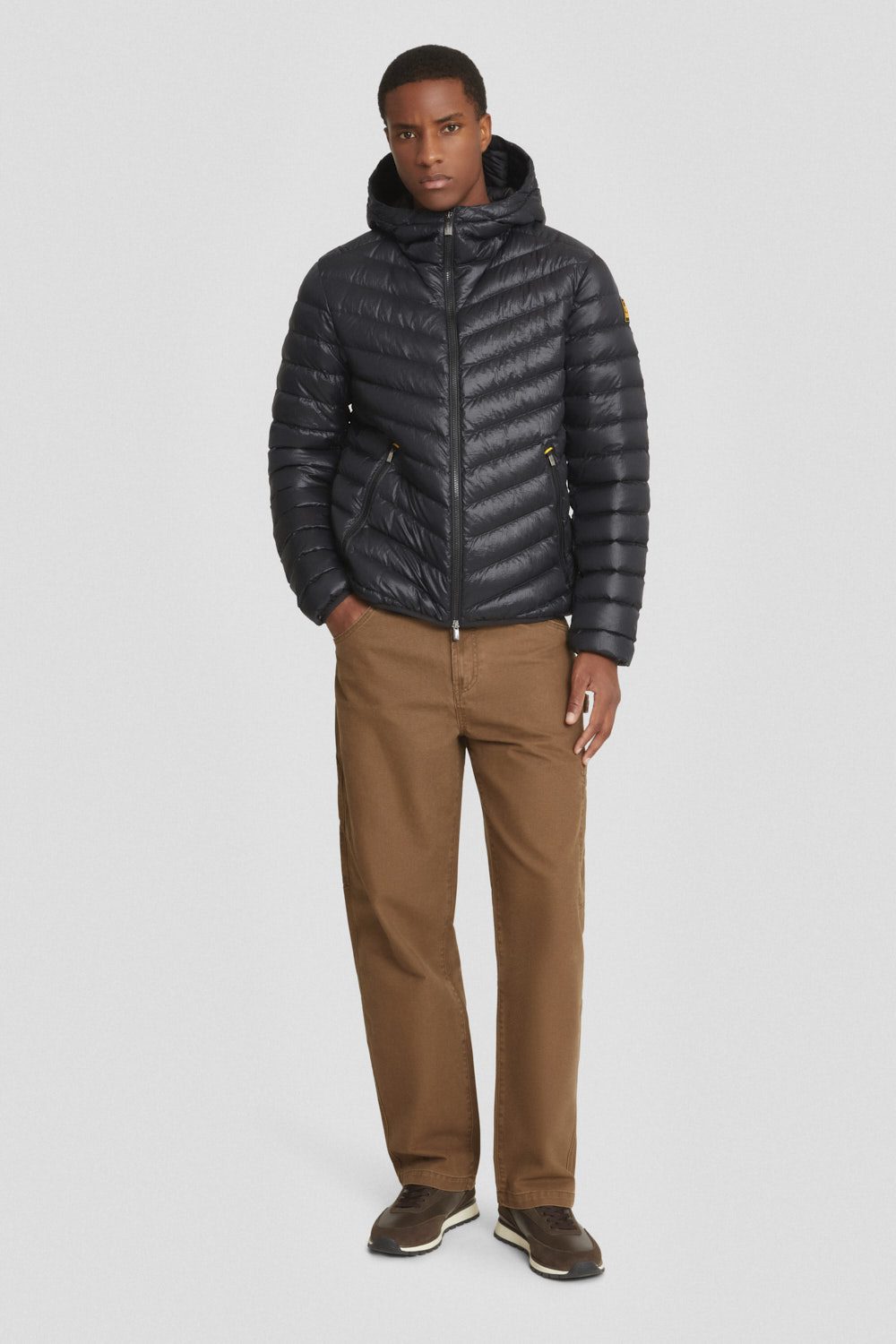 ciesse-outdoor-piumini-daunenjacke-schwarz-800fp-mit-kapuze image 2