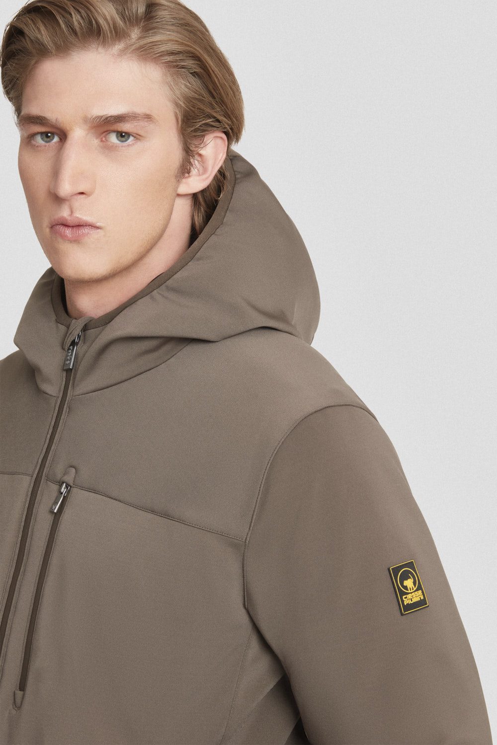 ciesse-outdoor-softshelljacke-braun-kapuze-regular image 3