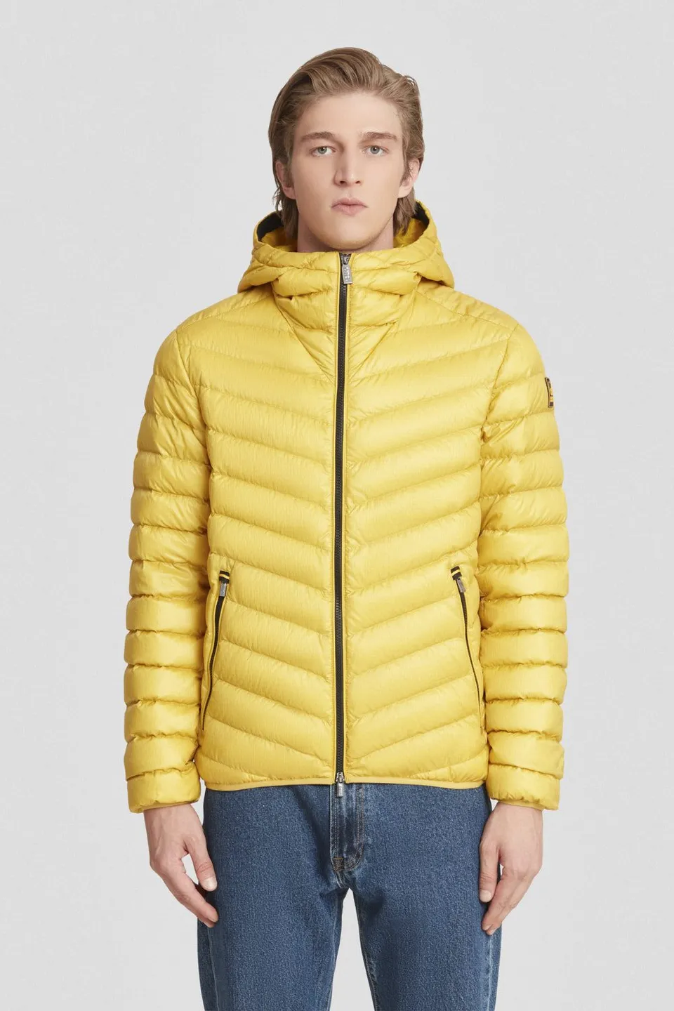 ciesse-outdoor-piumini-daunenjacke-gelb-kapuze-800fp image 1