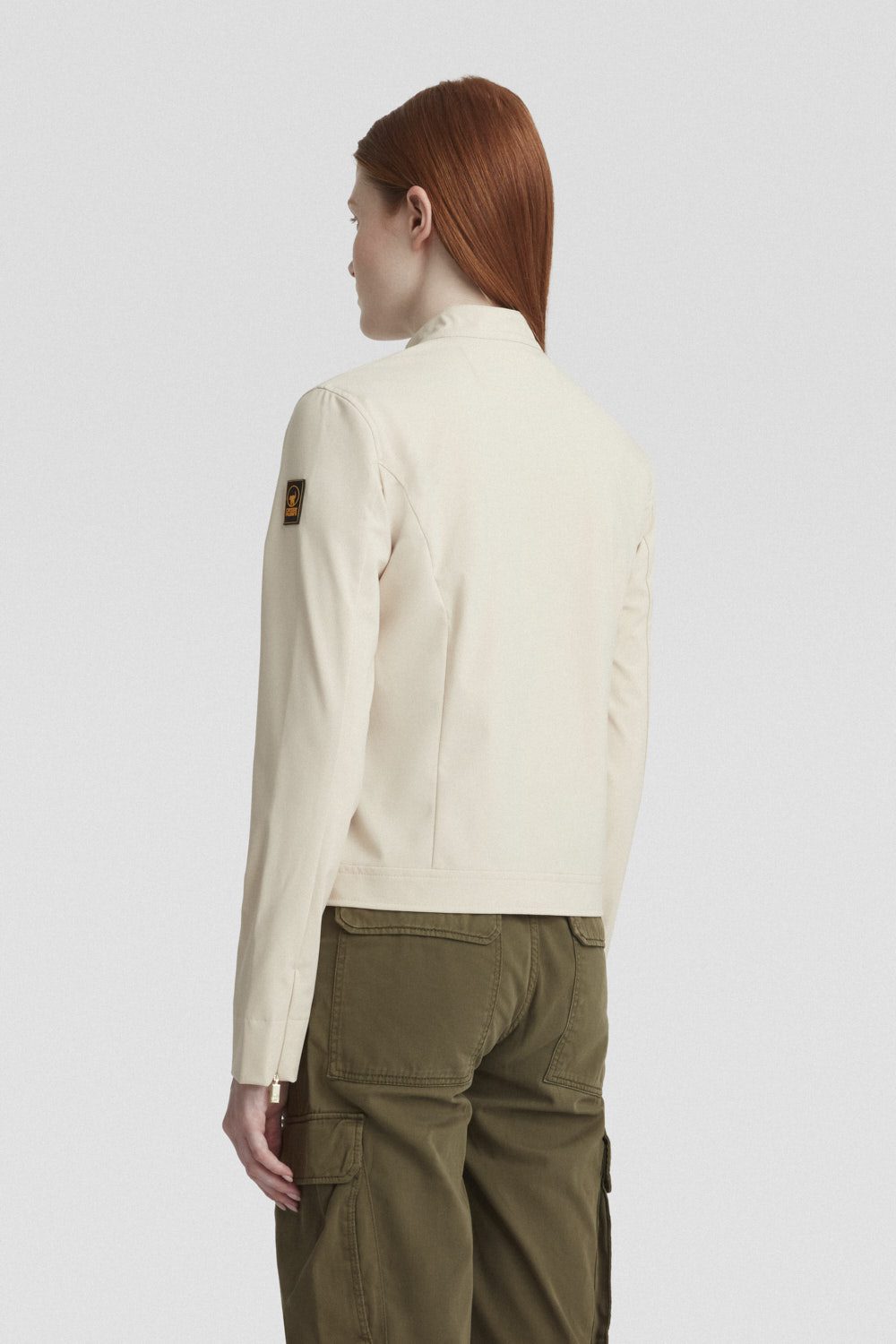 ciesse-outdoor-biker-softshelljacke-beige-slim-fit-10000mm image 4