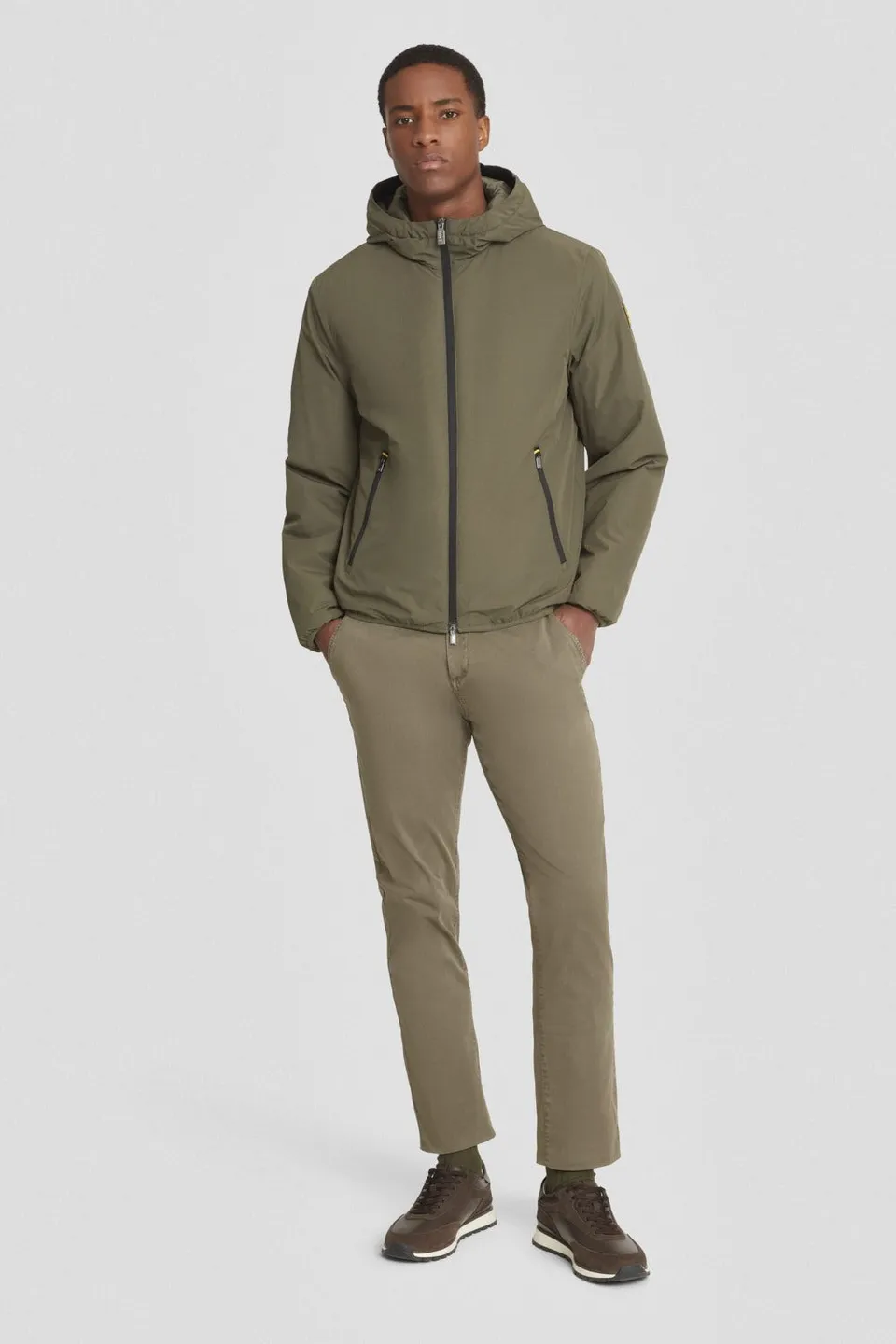 ciesse-outdoor-winterjacke-herren-gr-n-kapuze-dwr image 1