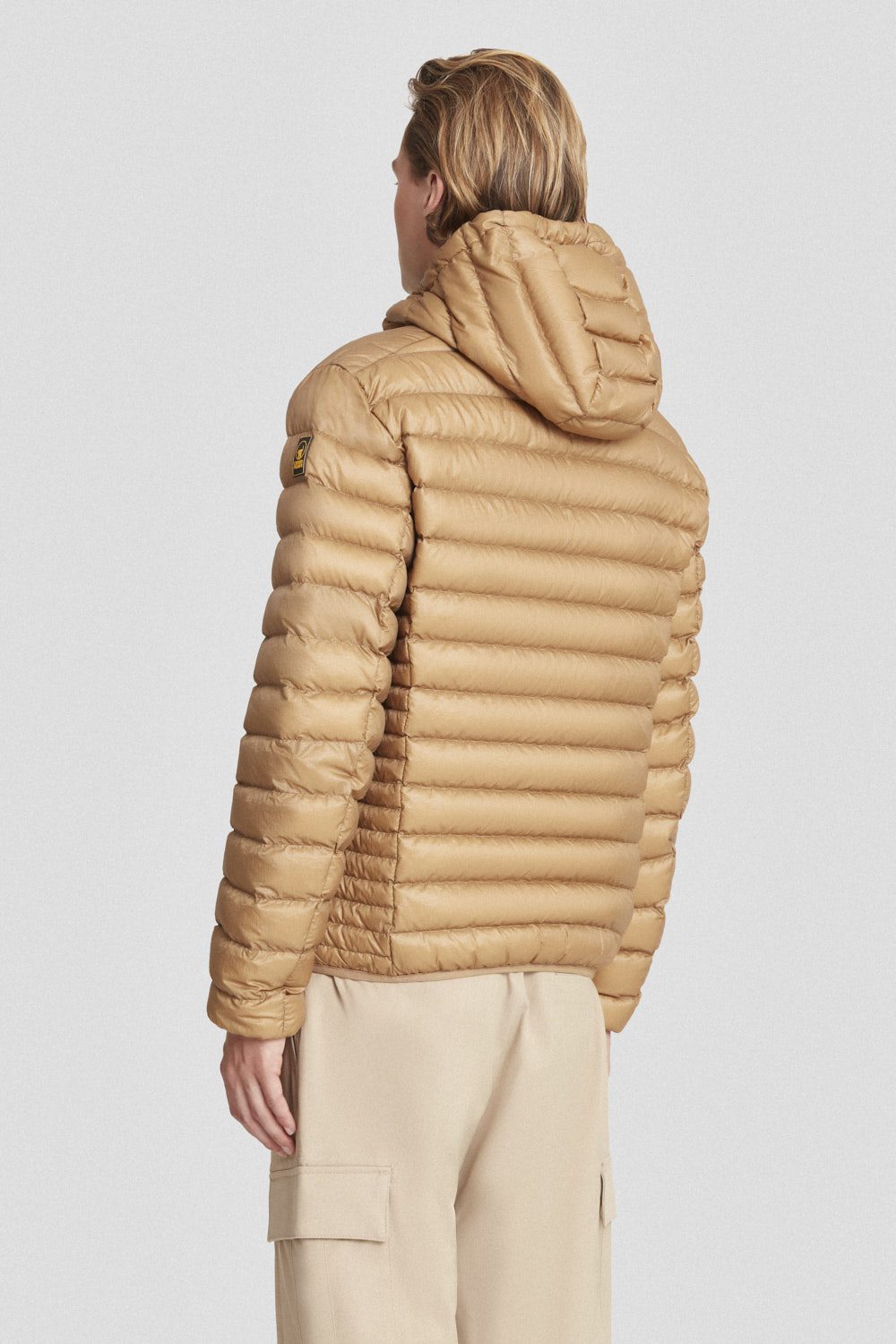 ciesse-outdoor-piumini-daunenjacke-beige-800fp-kapuze image 4