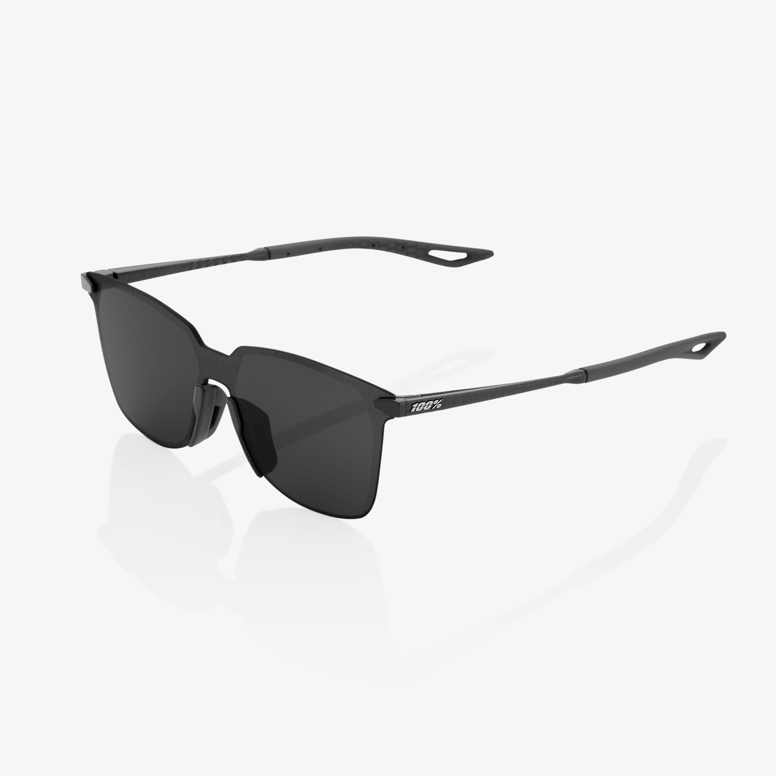 100-legere-square-sonnenbrille-polished-black-smoke-os image 1