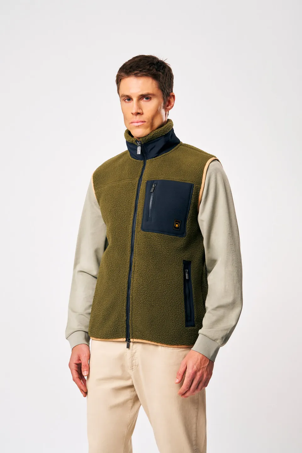 ciesse-outdoor-julio-teddyweste-gr-n-herren image 1
