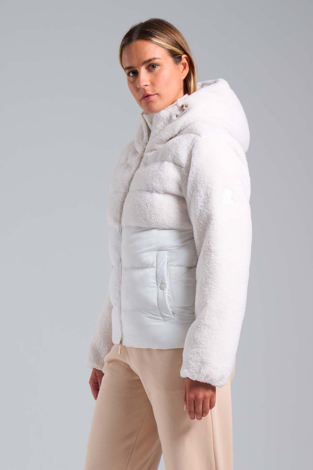 ciesse-outdoor-bonilla-daunenjacke-wei-teddy-hybrid image 3