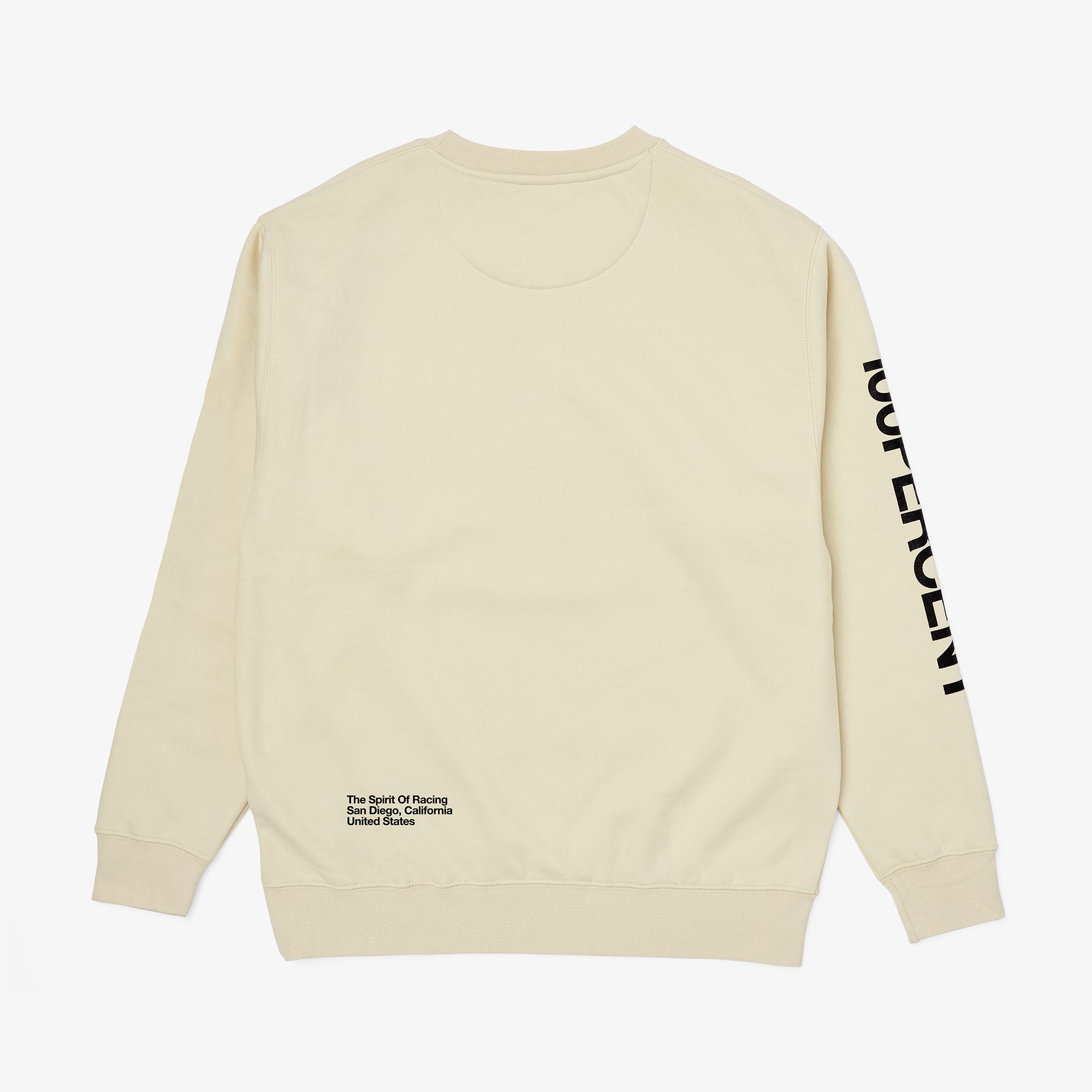 100-roots-pullover-bone-crewneck-fleece-unisex image 3