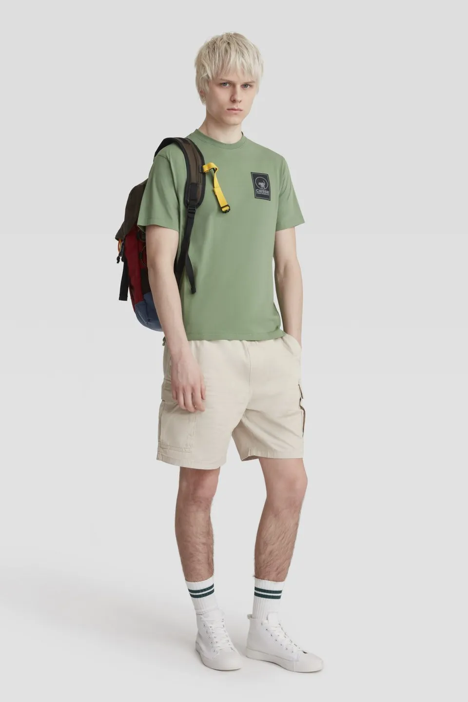 ciesse-outdoor-t-shirt-polo-shirt-gr-n-baumwolle image 1