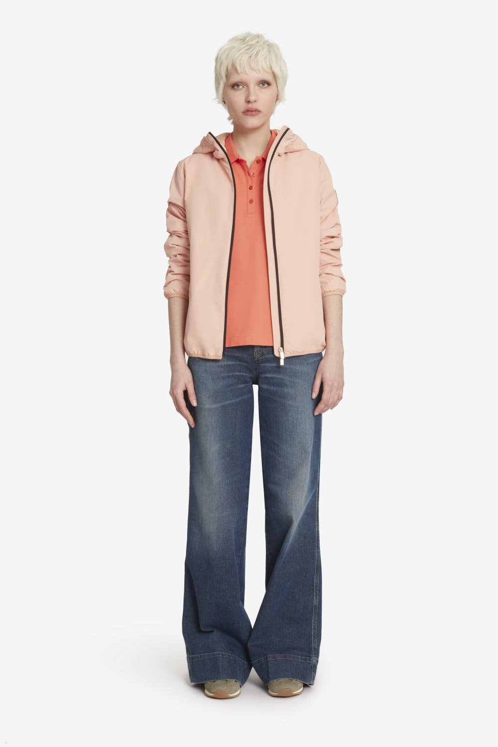 ciesse-outdoor-liana-bergangsjacke-damen-rosa-mit-kapuze image 1